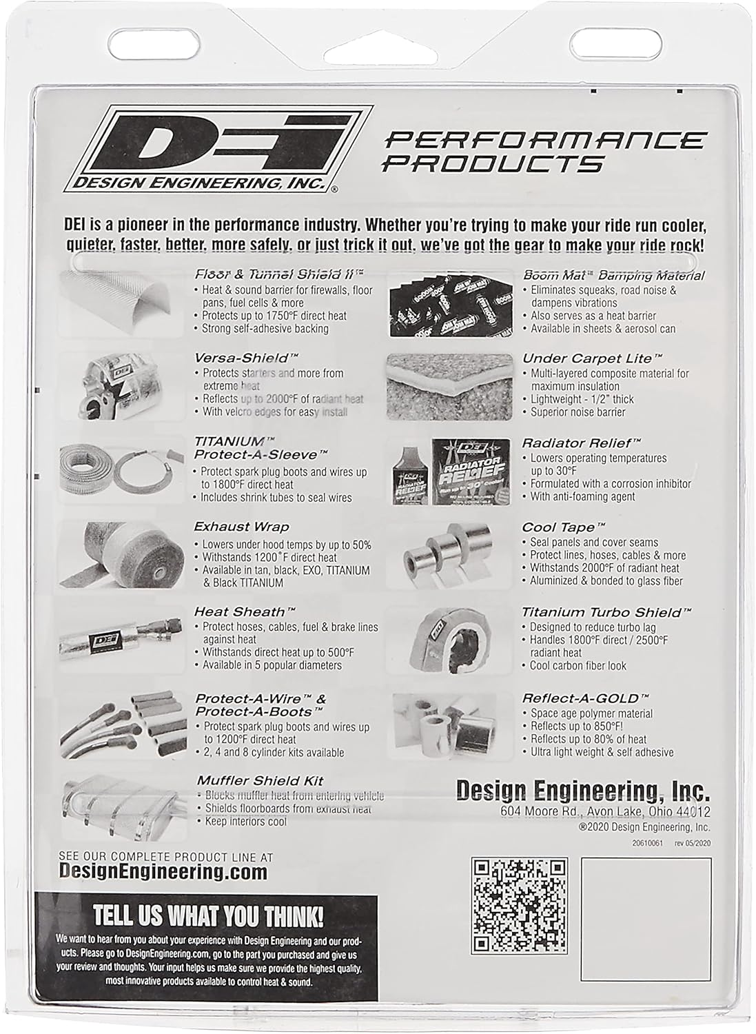 Design Engineering 010402 Versa-Shield 7" X 24" Starter Heat Shield Wrap image number 5