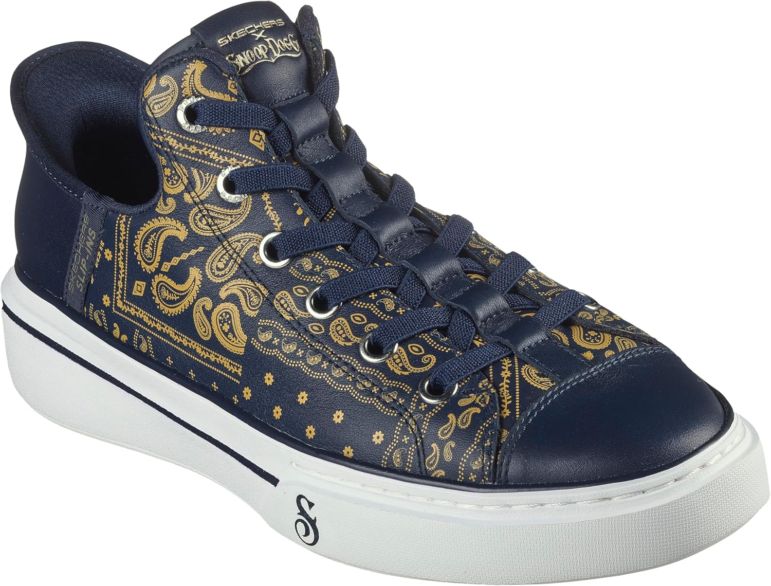 Skechers Men'S X Dogg: Snoop One-Double G Hands Free Slip-Ins Sneaker image number 4