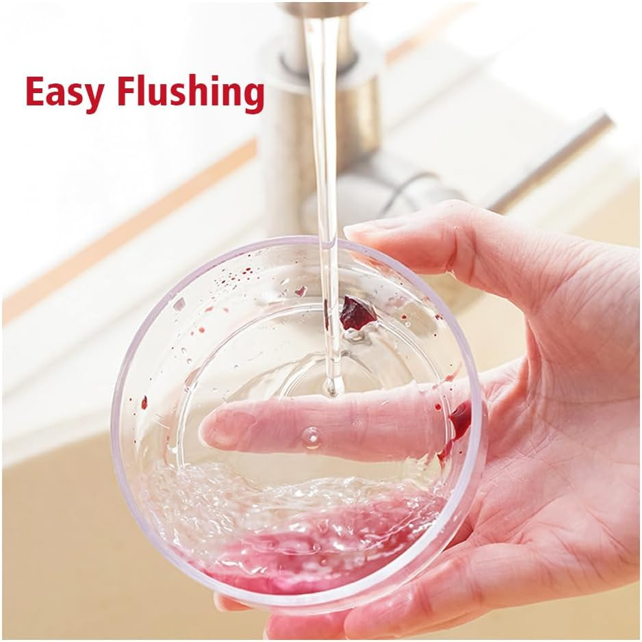 Cherry Pitter 7-In-1 Cherry Pitter Tool Pit Remover Portable Push-Down Cherries Seed Remover No Handle Design for Kitchen, Picnics (Red) image number 5