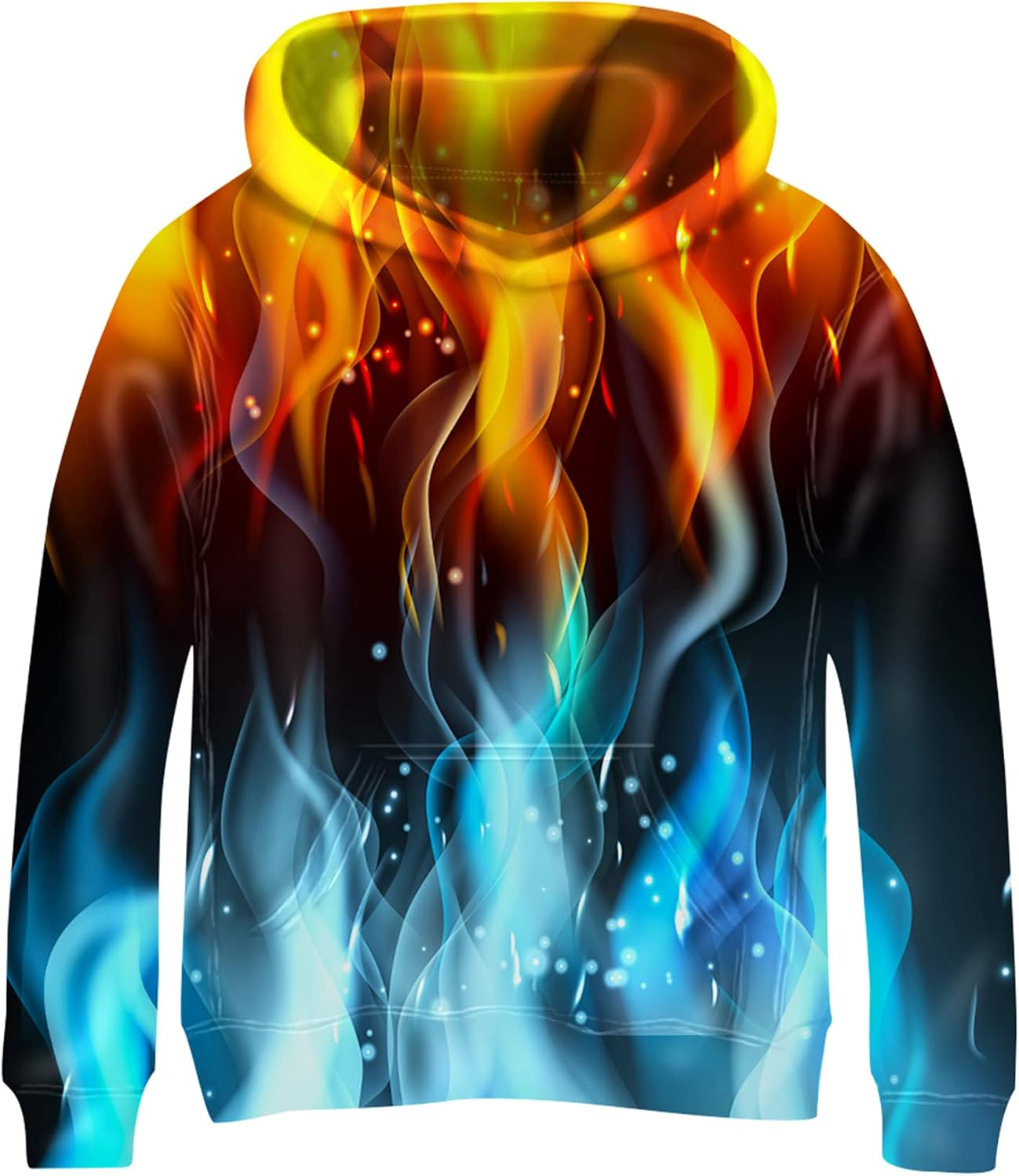 Linnhoy 3D Digital Printed Kids Hoodies for Boys and Girls Sweatshirts 6-15 Years image number 6