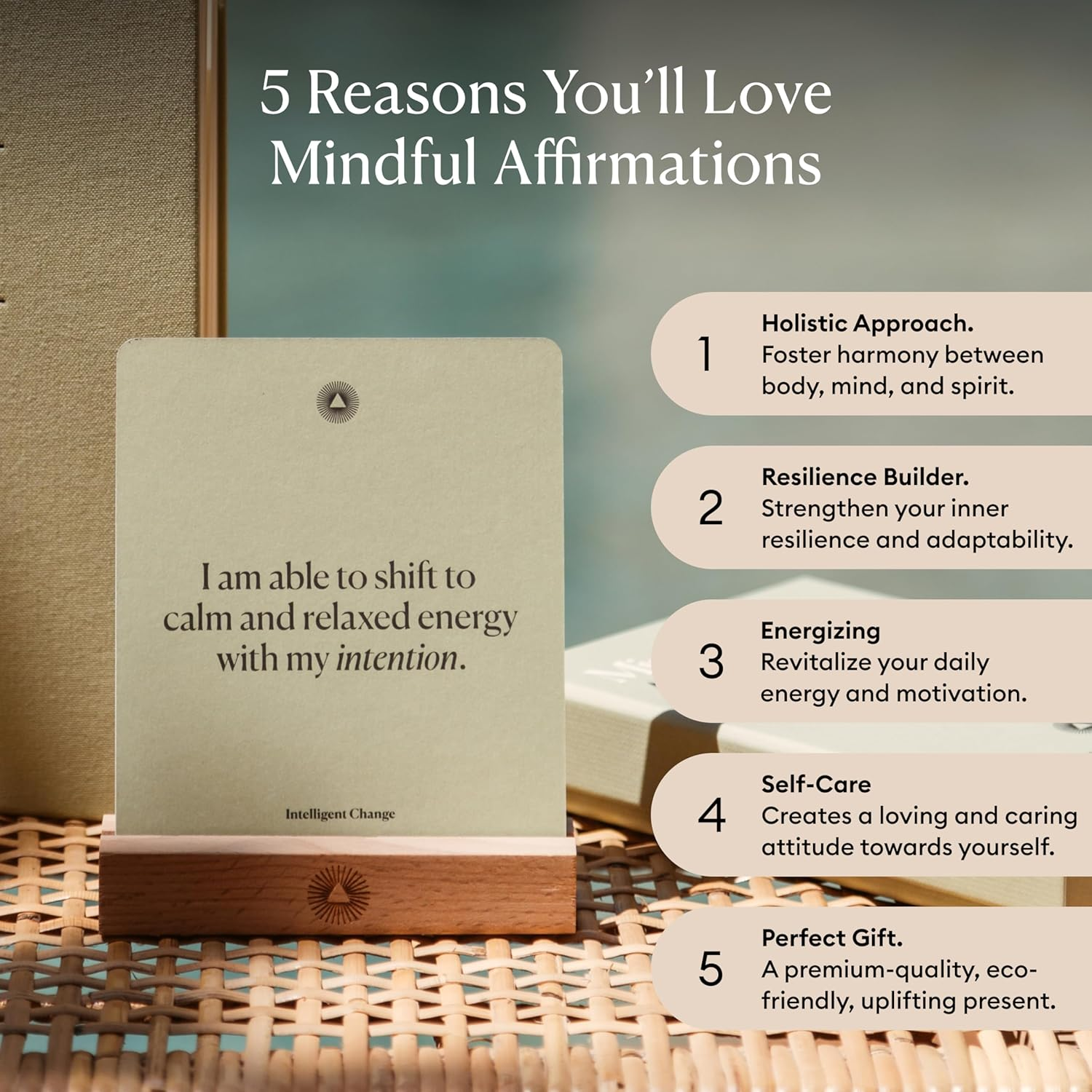 Intelligent Change Mindful Affirmation Cards for Health and Wellbeing image number 2