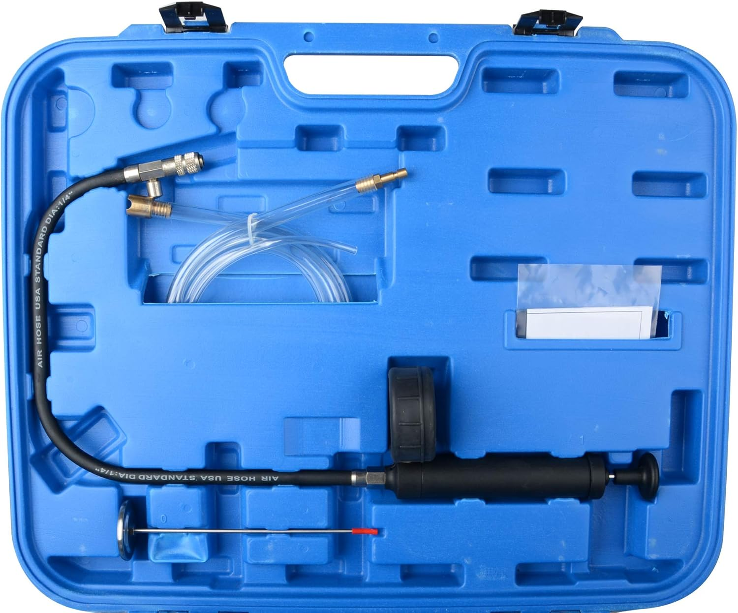 DAYUAN 28Pcs Universal Radiator Pressure Tester and Vacuum Type Cooling System Kit image number 5