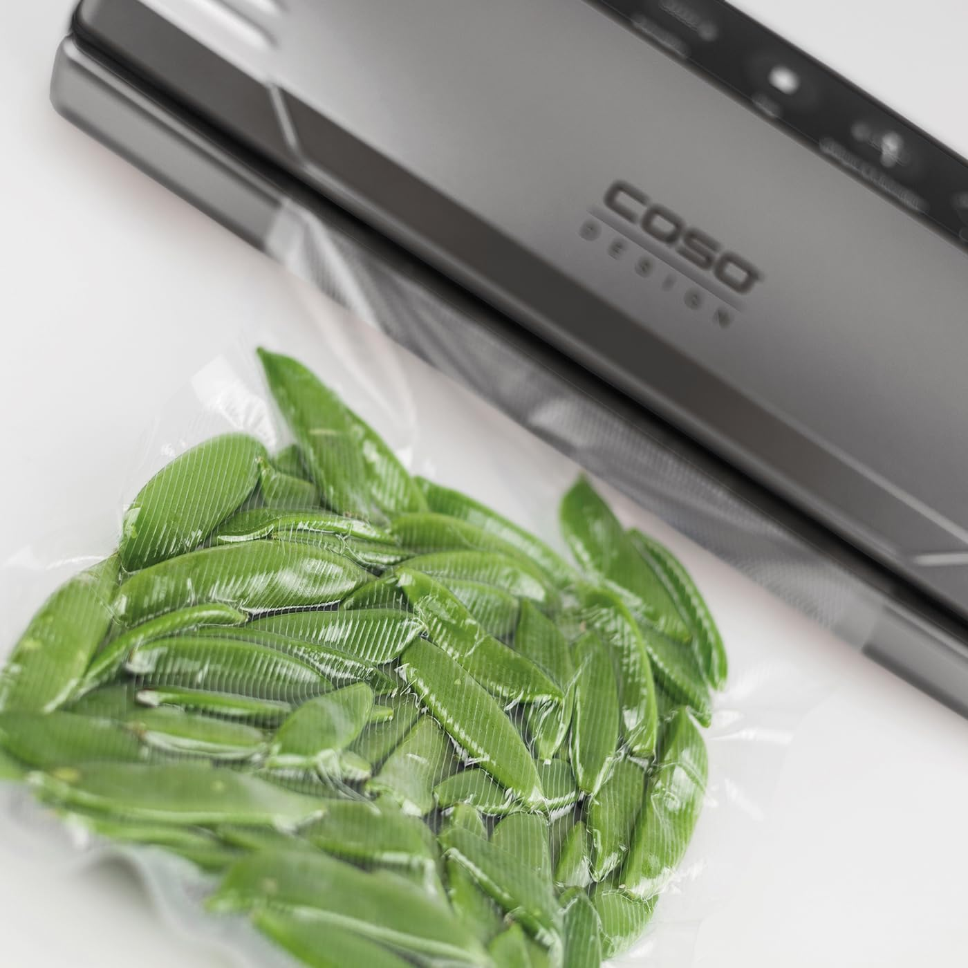 Caso VC 10 plus Edition &ndash; Includes Large Accessory Set, 30 Cm Weld, Variable Vacuum Strength, Vacuum Pump 9 L/Min, Grey, Silver, Pack of 1 image number 5