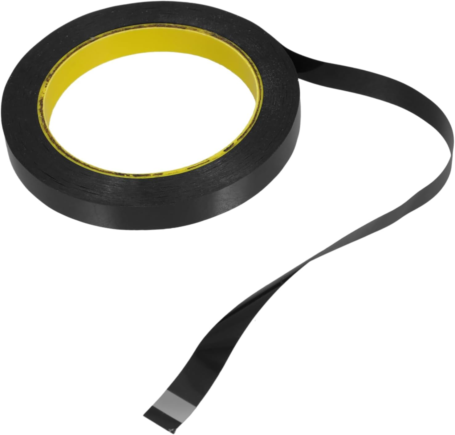 Mobestech Blackout Tape for Led Lights 12Mm X 50M Light Shielding Tape Black Window Cover Led Dimming Stickers for Electronics and Blinds image number 1