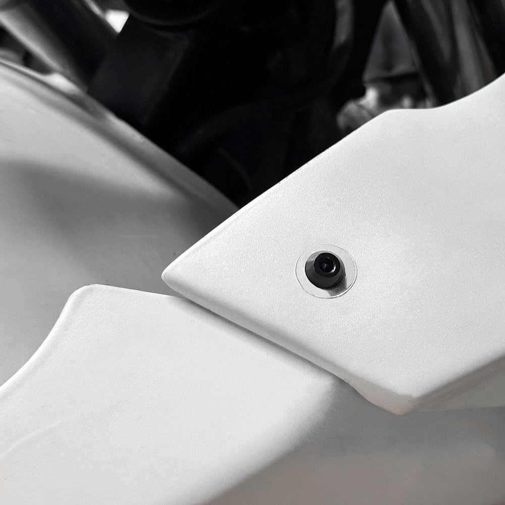 Xitomer 19Mm Universal Quick Release Fasteaners/Fairing Bolts Studs/Quarter Turn with Clips 1/4 Turn Quick Release Fit for Race Fairings (19Mm,Black) image number 2