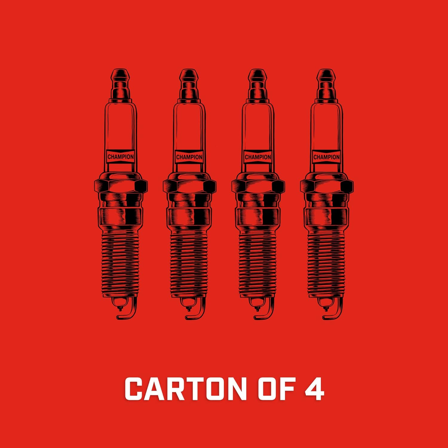 Champion Iridium 9407 (RER8ZWYCB4) Pack of 4 (UPC 037551161133) for 2006-2022 Honda Civic and Honda CR-V image number 3