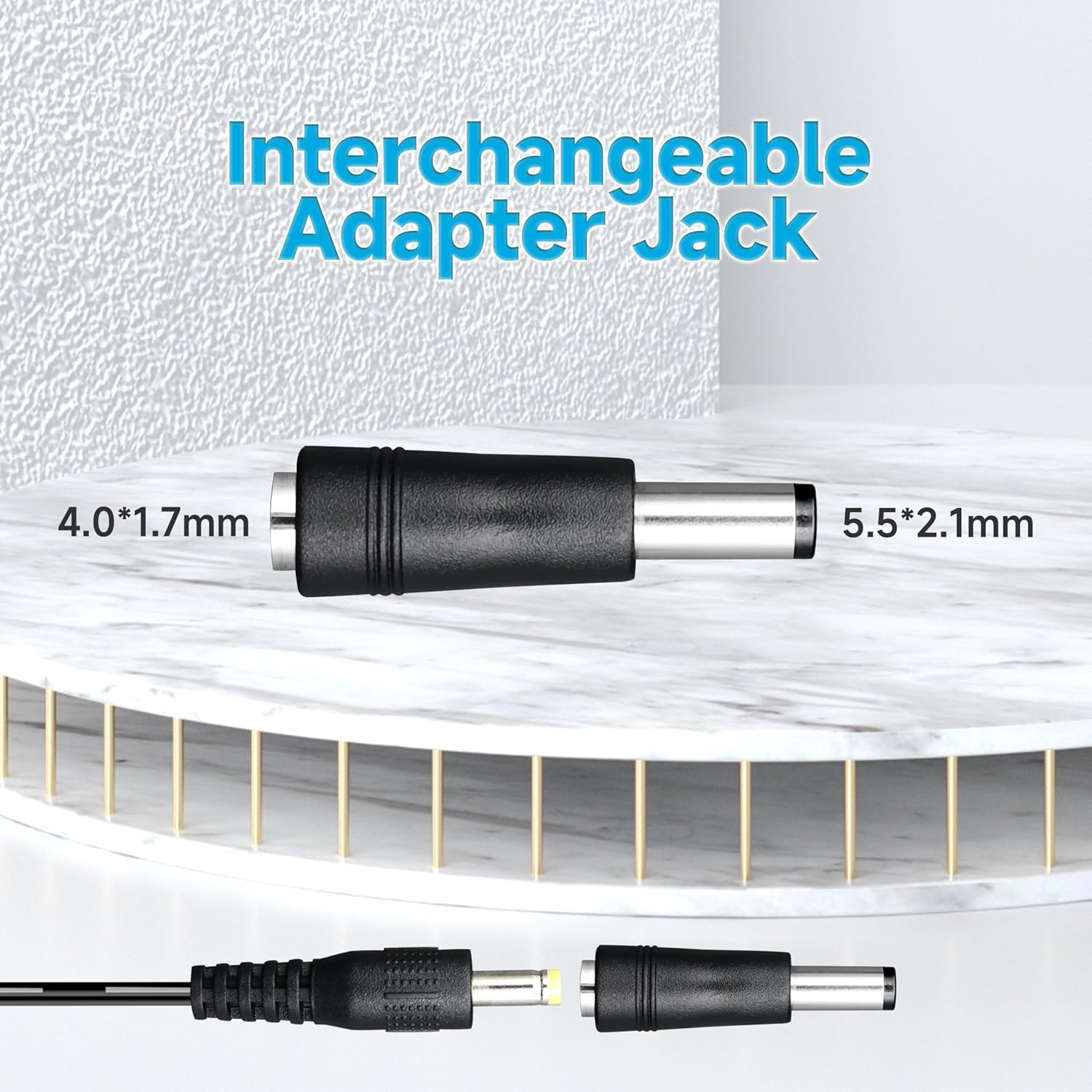 6V 1A/1000Ma 1.8M Long Power Supply Adapter, AC 100-240V to DC 6V 1A 6W Switching Adapter Plug for Blood Pressure Monitor,Electronic Scale and More,Saa Certified image number 3