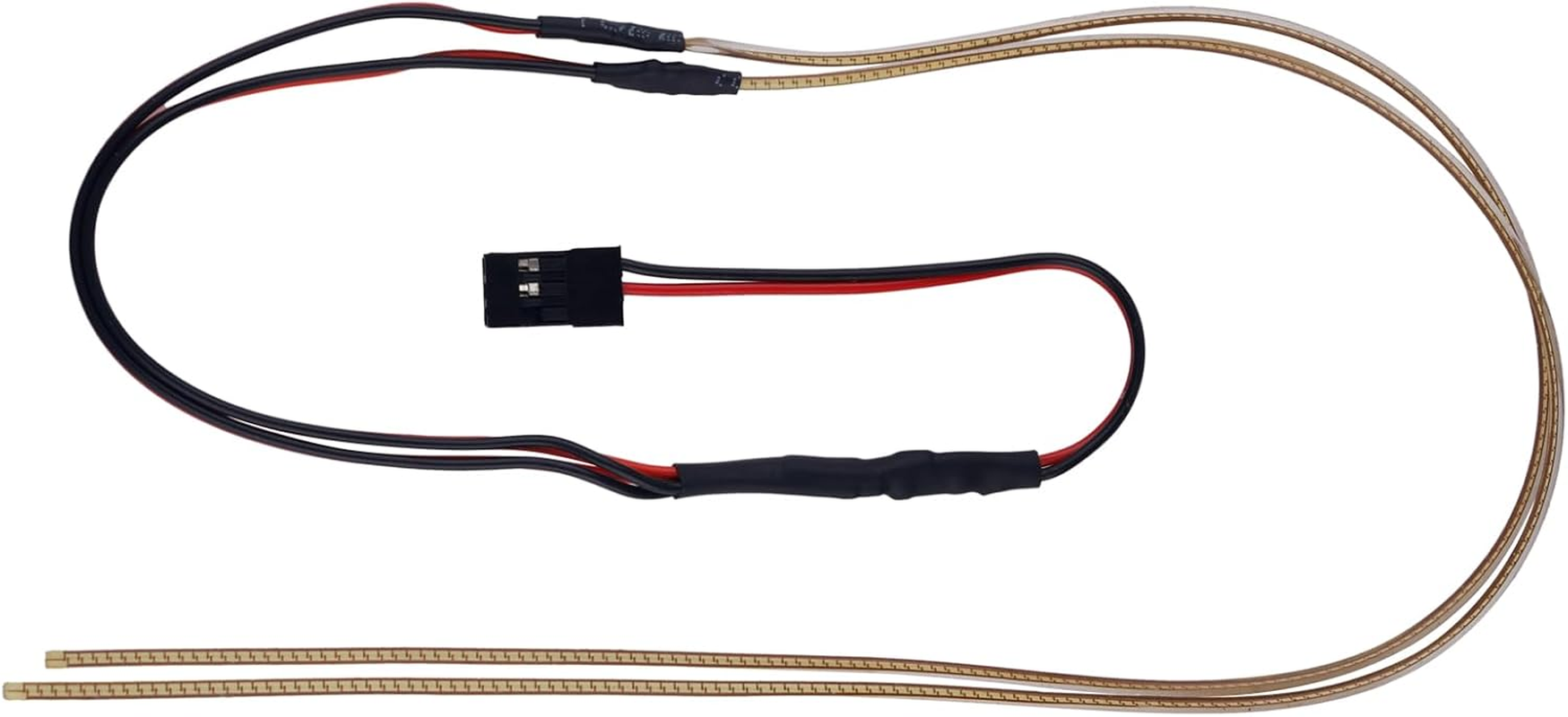 BTFO RC LED Light Strips, Flexible Cuttable Waterproof Blue RC Led Lights for TRX4M SCX24 1/24 1/18 Crawler Car Truck Upgrade Parts image number 2