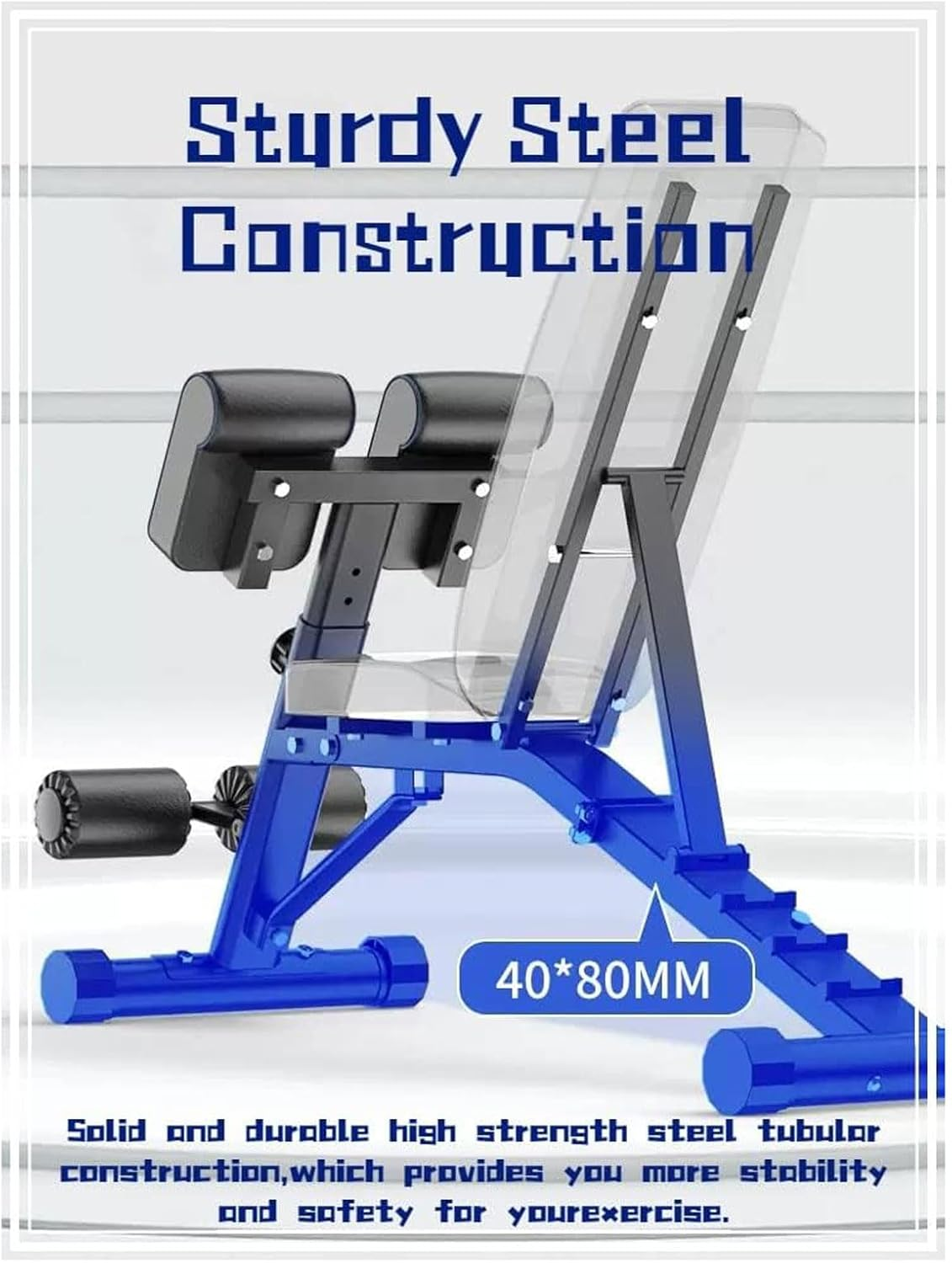 Bench Press Weight Bench Multifunctional Dumbbell Bench Press Hyperextension Roman Chair Ab Workout Equipment for Home Gym Loads 880Lbs image number 3