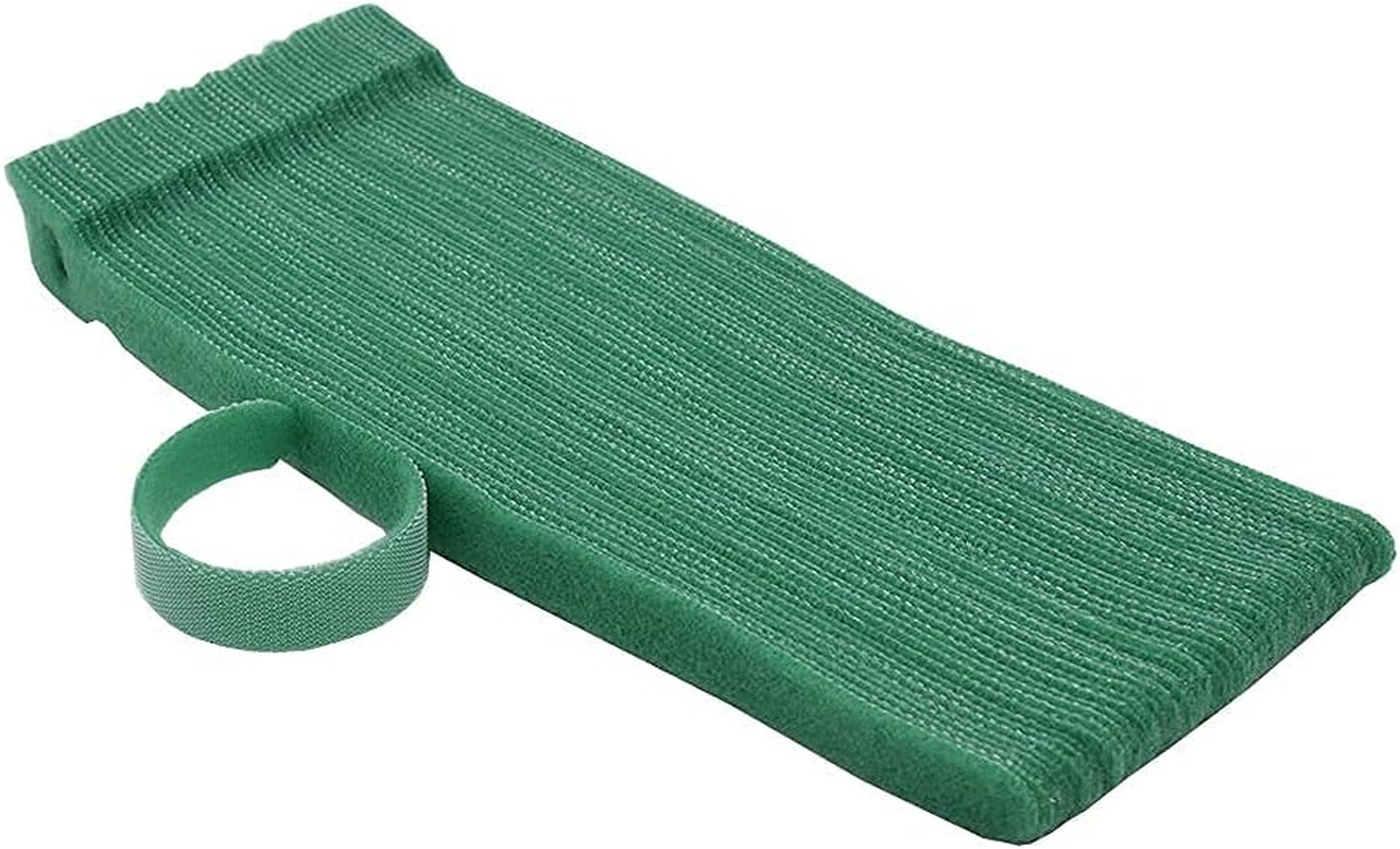 Garden Hook＆Loop Plant Cable Ties, Multi-Functional Ties, Adjustable Garden Nylon Ties for Supporting Plant and Vines(50 Pcs, 8 Inch, Green) image number 4