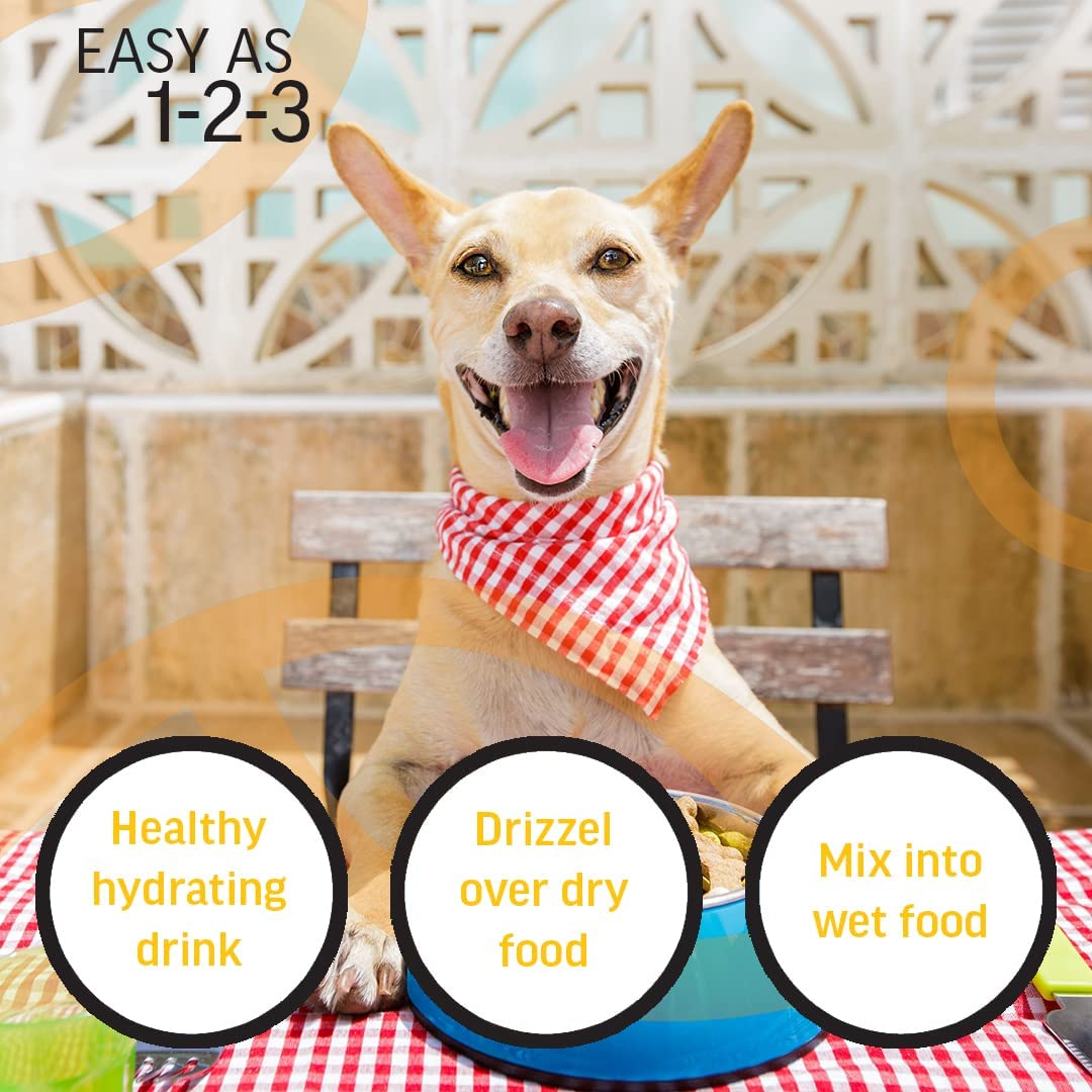 Pets Beef Bone Broth Concentrate - Perfect for Hydration, Increase of Protein, Shinier Fur Coat. 350Gram image number 6