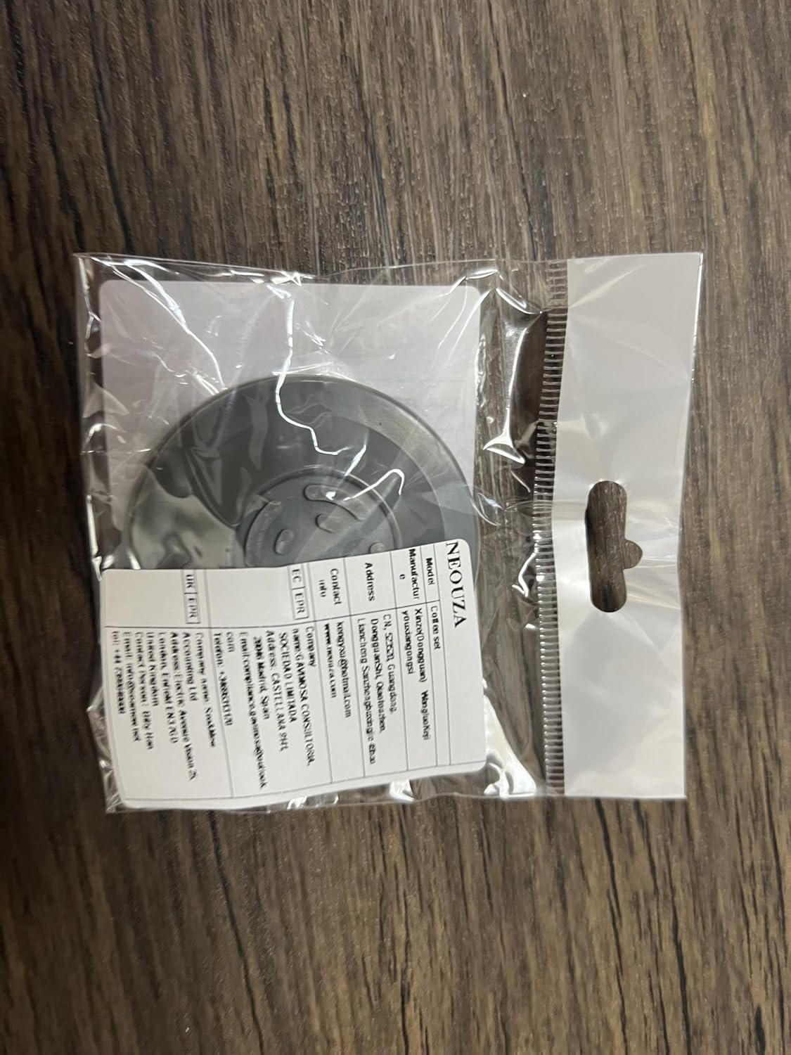 NEOUZA Espresso Machine Silicone Backflush Disc Blind Filter for 51Mm 54Mm 58Mm Coffee Maker Compatible with Cleaning Tablet Powder 2 Packs (54Mm for Breville/Sage 8 Series)