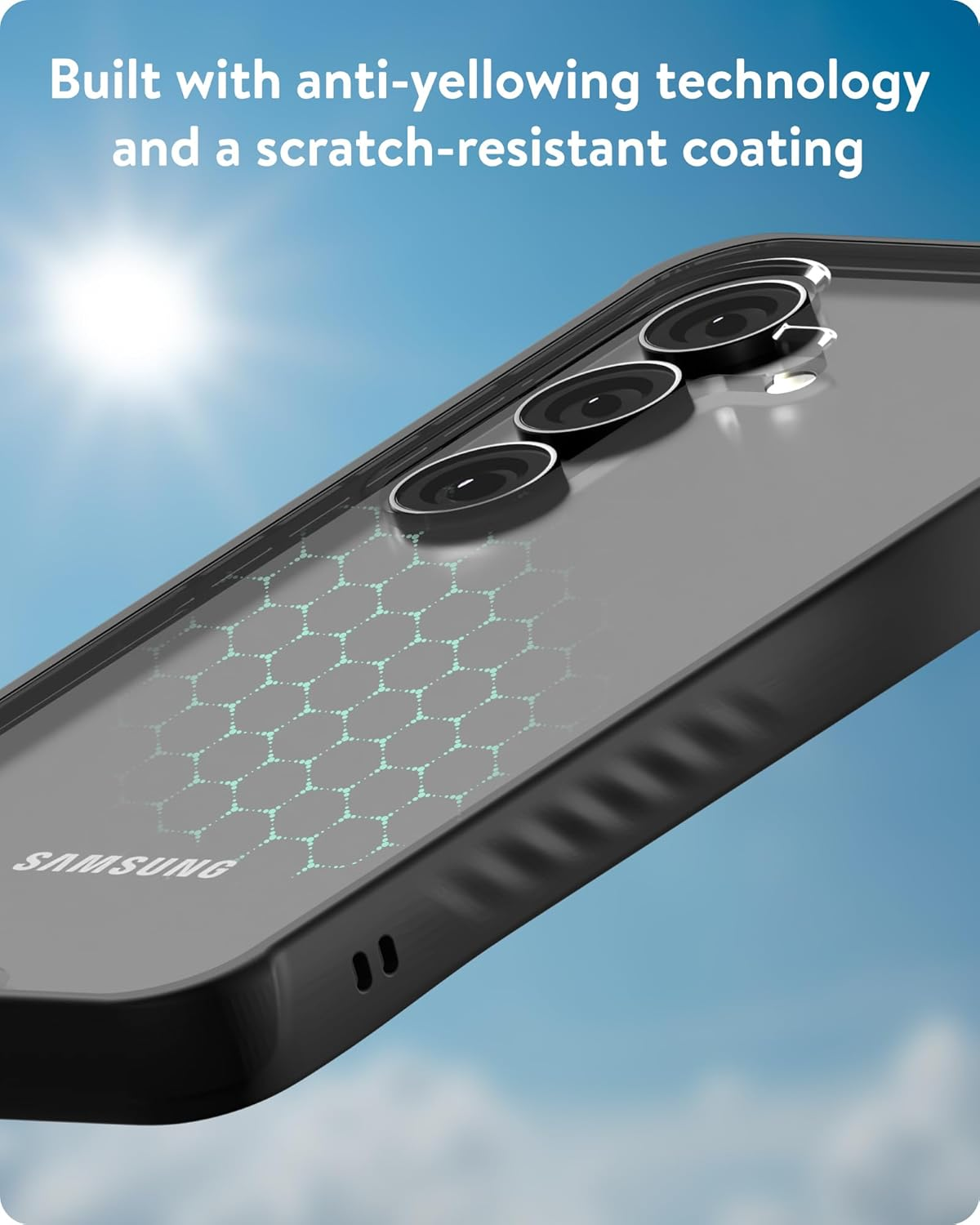 Mous for Samsung Galaxy S25 plus Case Clear - Clarity - Scratch Resistant Crystal Clear & Slim Design - Protective Shockproof Phone Cover