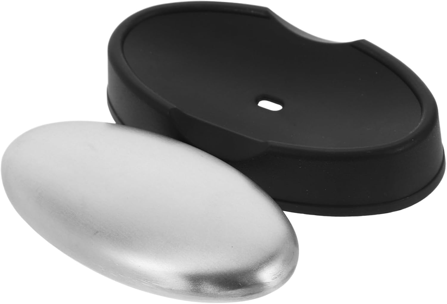 JECOMPRIS 304 Stainless Steel Odor Removing Soap Bar Portable Metal Kitchen Gadget for Odor Absorption Hand Cleaning Tool for Home Use