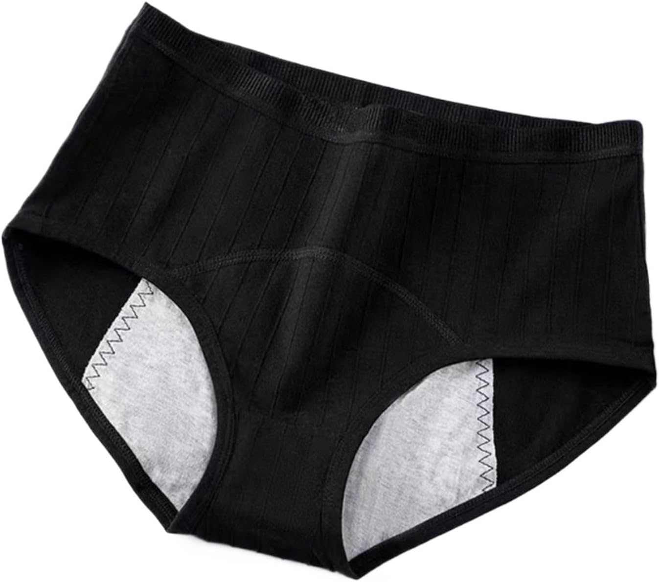 Women'S Mid-Waist Leakproof Menstrual Briefs Cotton Underwear Postpartum Panties