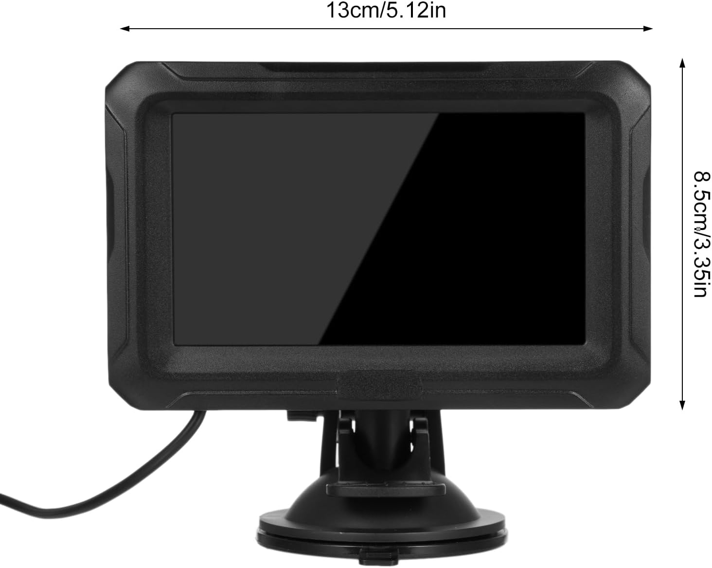 Asixxsix Baby Car Camera HD 1080P, Baby Car Mirror with Camera, USB Plug, 4.3" HD Night Vision Function and 360&deg; Rotation Plug, Facing Car Baby Monitor for Infants Kids Pets image number 3