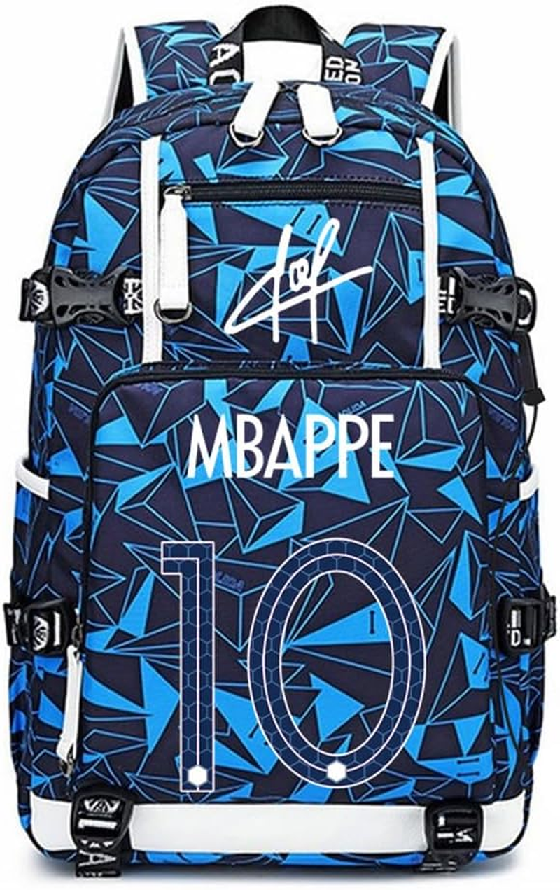 Soccer KM10 Multifunction Backpack Travel Football Fans Laptop Bookbag