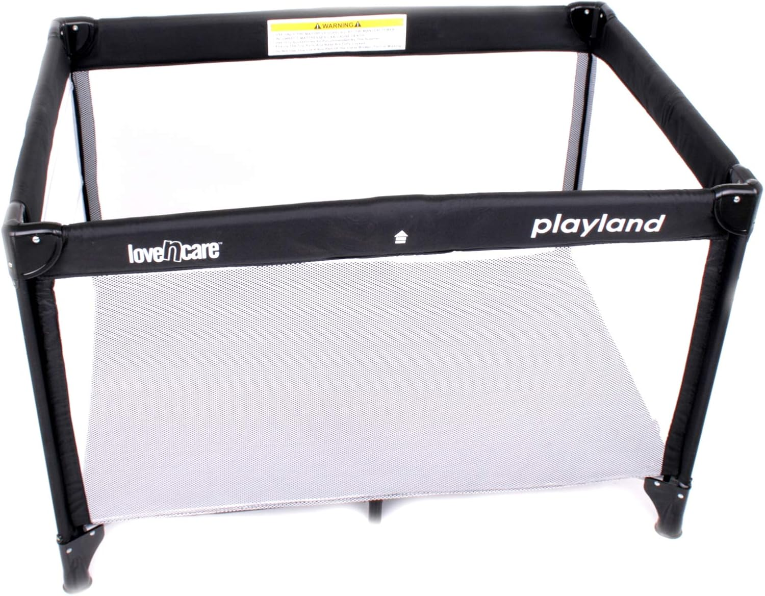 Love N Care Playland Travel Cot, Nero image number 1
