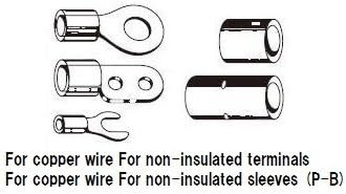 LOBSTER AK-2MA Professional Wire Terminals Connector Ratcheting Crimper/Sq : 0.5, 1.5, 2.5, 4, 6 / Crimping Tool Terminal Crimper Powerful Strength Easy Grip Cutter Professional Plier/Japan image number 3