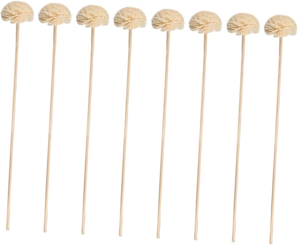 Yardenfun 8Pcs Flower Simulation Incense Sticks Aroma Diffuser Essential Oil Diffuser Air Purifier for Home Decor image number 4