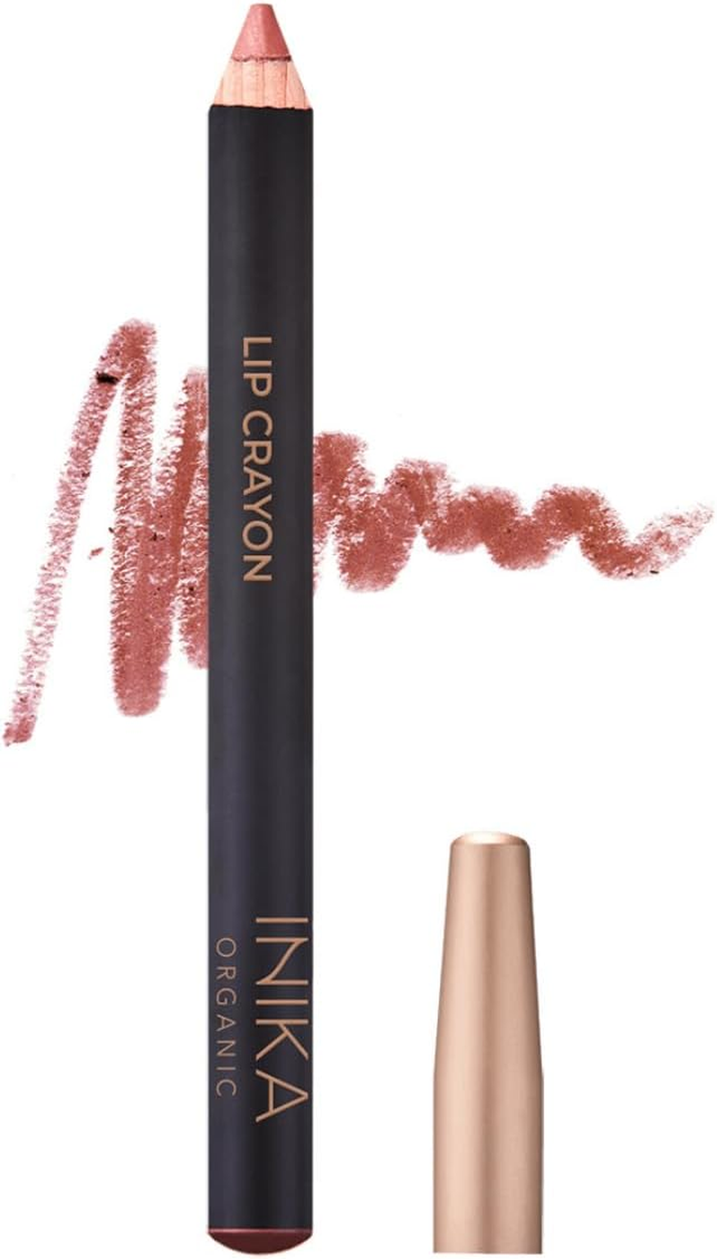 INIKA Organic Long Lasting Lipstick Crayon | Vegan Lipstick + Organic Lip Liner, Hypoallergenic, Cruelty-Free, Satin Finish, Enriched with Vitamin E and Coconut Oil, 3 G (Pink Nude) - Pink Nude image number 5