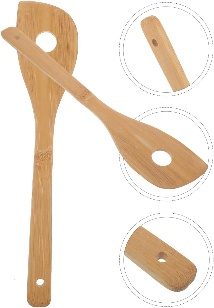 Cabilock 1PC Drink Swizzle Stick Stirring Spoon Jam Spoons Mixing Cooking Spoons Wood Stirring Rod Risotto Spoon Coffee Mixing Spoon Wood Tea Spoon Wood Spatula Drink Stick Wooden image number 4