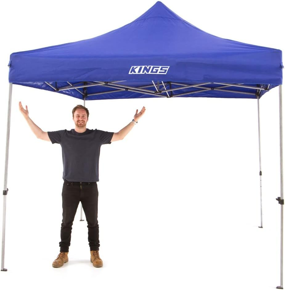 KINGS Portable Gazebo 3M X 3M Heavy Duty Steel Frame UPF50+ Waterproof Camping image number 6