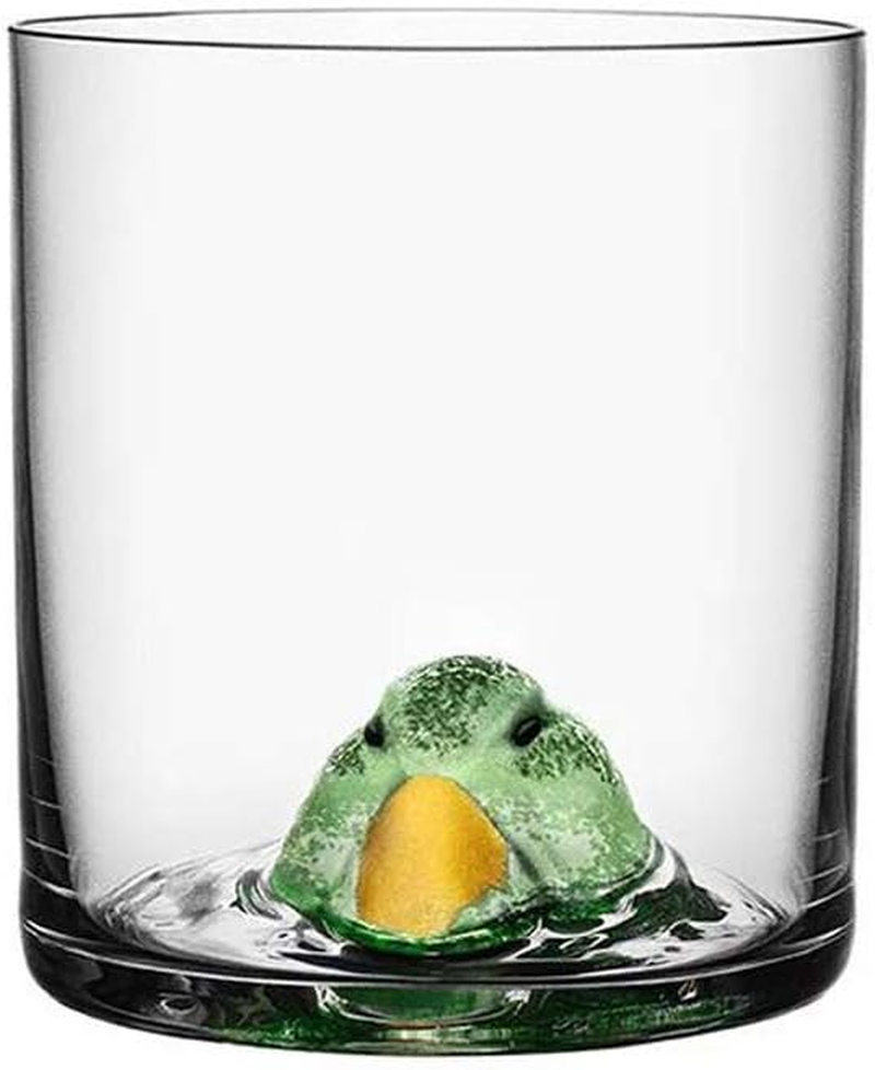 LKMY 460Ml 3D Animal Pet Crystal Glass Bowl, Cute Cat Bowl, Glass Cup, Coffee, Tea, Water Drinking Glasses (Bird) image number 6