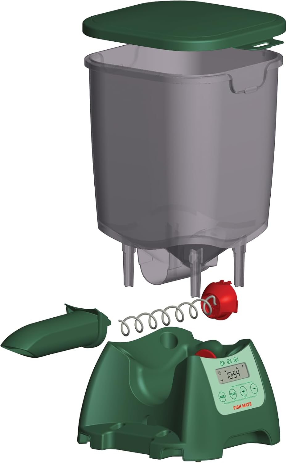 Fish Mate Large 7-Litre Capacity Automatic Pond Fish Feeder with Digital Timer image number 5