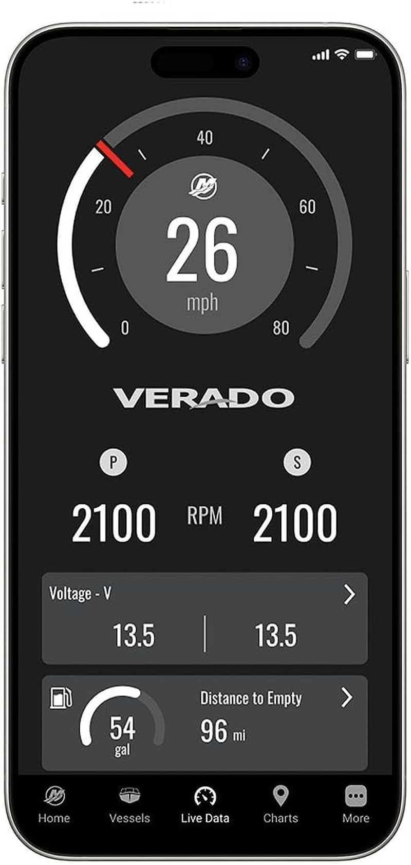 Mercury Outboard Connected Boat Engine System for Ios and Android Devices