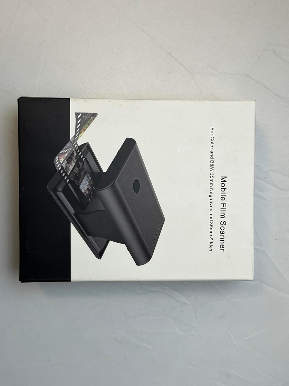 DGODRT Slide Scanner, Mobile Film Scanner, Scan and save Your 24 X 36 Mm Negatives and Slides with Smartphone Camera, Foldable Portable Film Scanner with LED Lighting