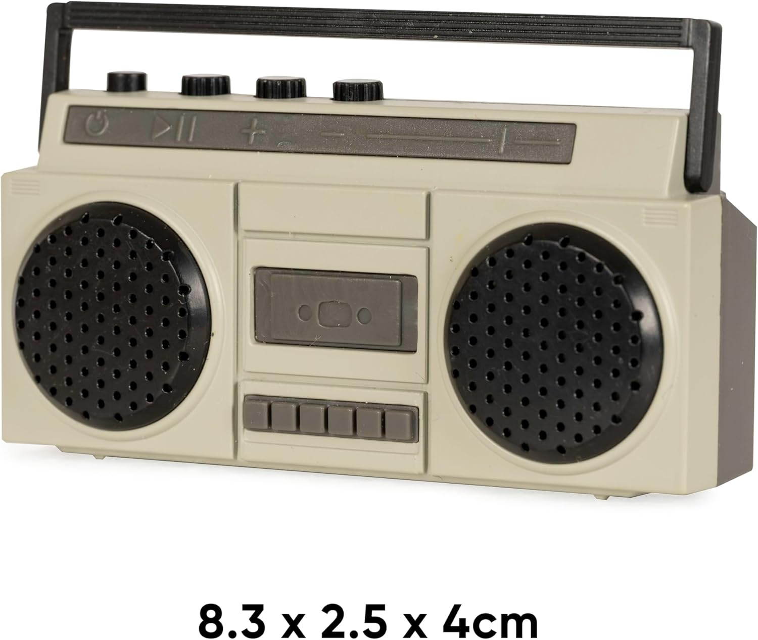 Funtime Gifts World'S Smallest Novelty Boom Box Bluetooth Speaker - Rechargeable with USB Cable image number 2