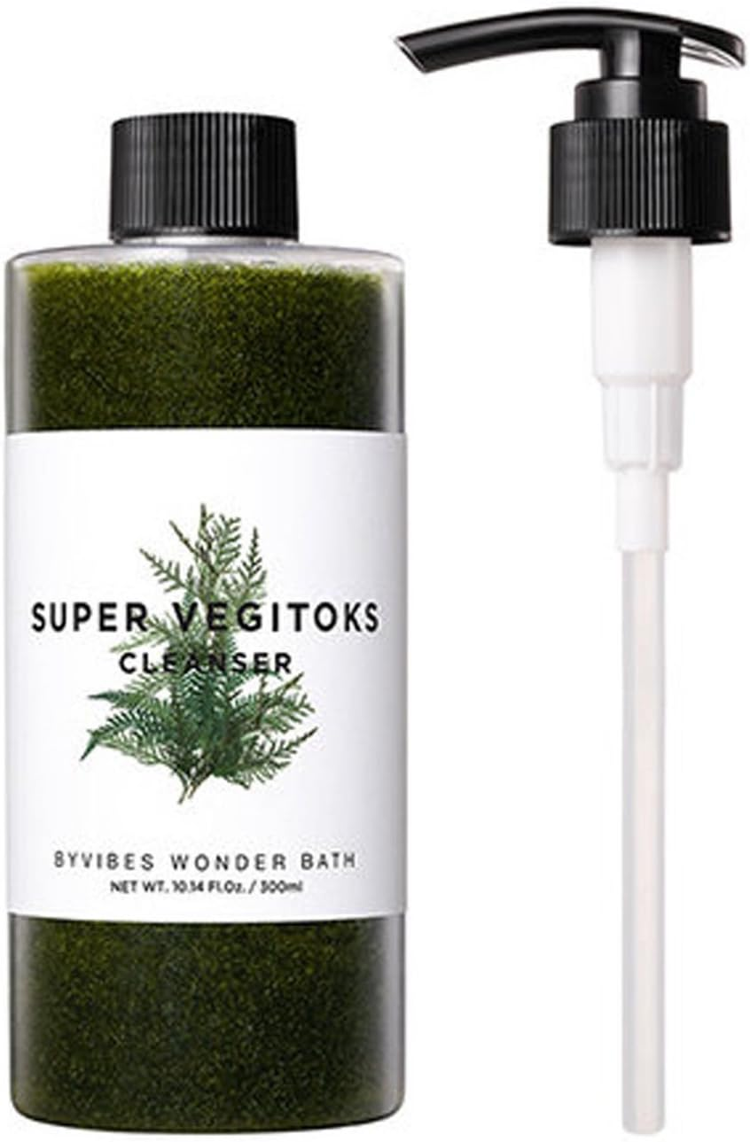 Wonder Bath Super Vegitoks Cleanser 300Ml O2 Bubble Cleansing Makeup Remover (Pump + Cleanser) image number 6