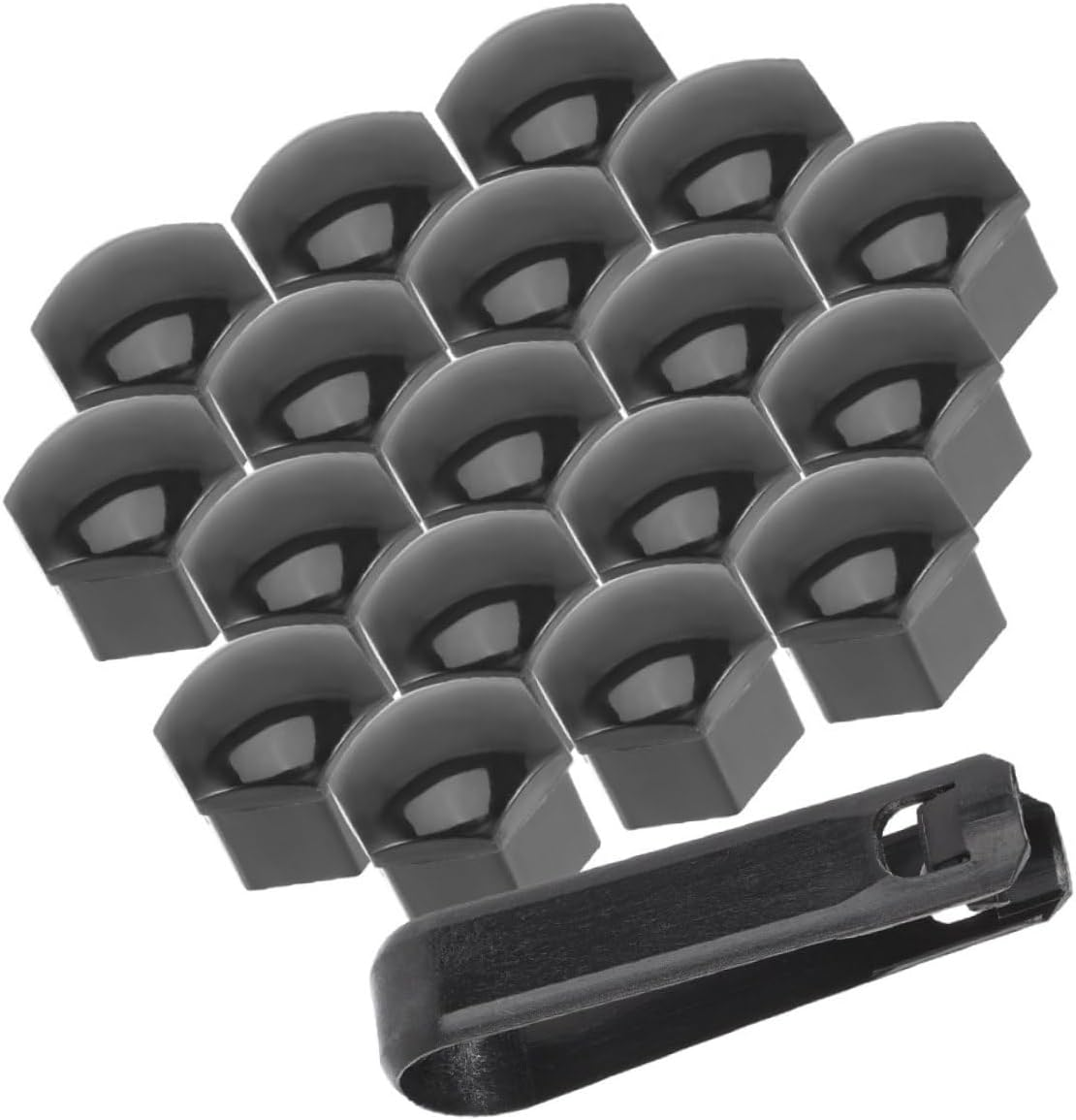 GLEAVI 40Pcs Car Wheel Nut Caps Tyre Accessories Wheel Nut Covers Fit Rim Bolts image number 2