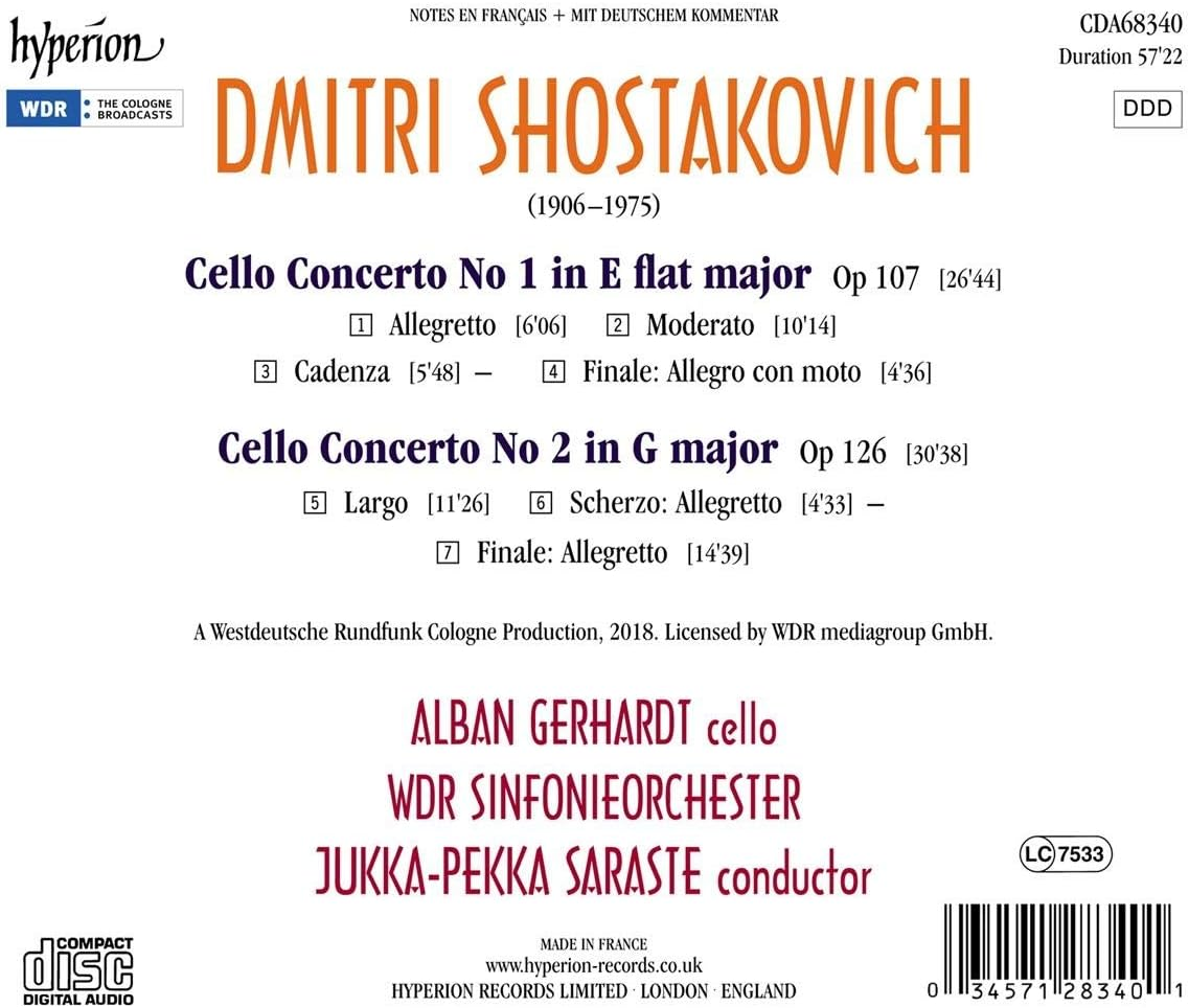 Shostakovich: Cello Concertos