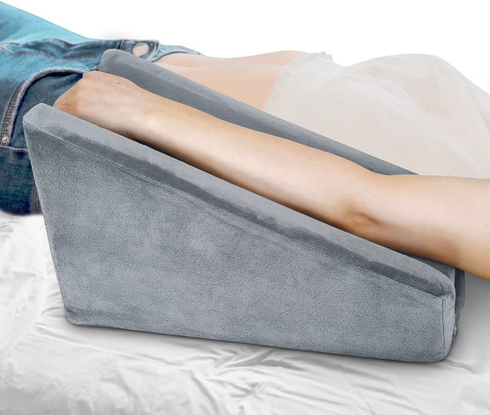 Arm Support, Arm Rest Shoulder Surgery Elevator Wedge for Post Surgery Sleeping Elbow Pillow Recovery for Broken Arm Therapy Wedge Foam image number 6