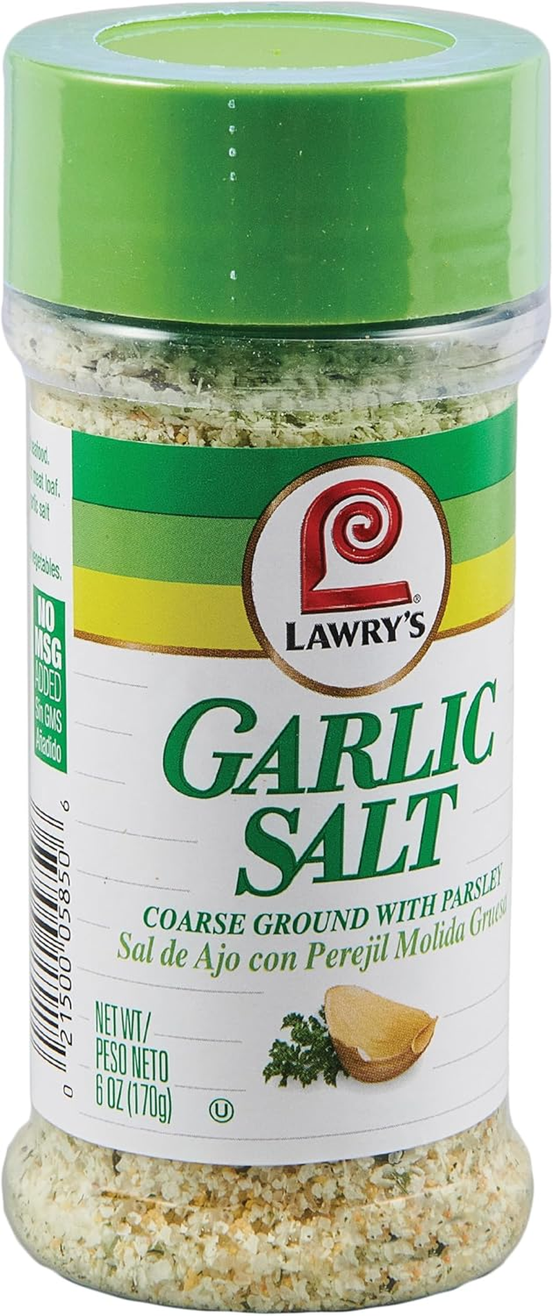 Lawry'S Coarse Ground with Parsley Garlic Salt, 6 Oz image number 4