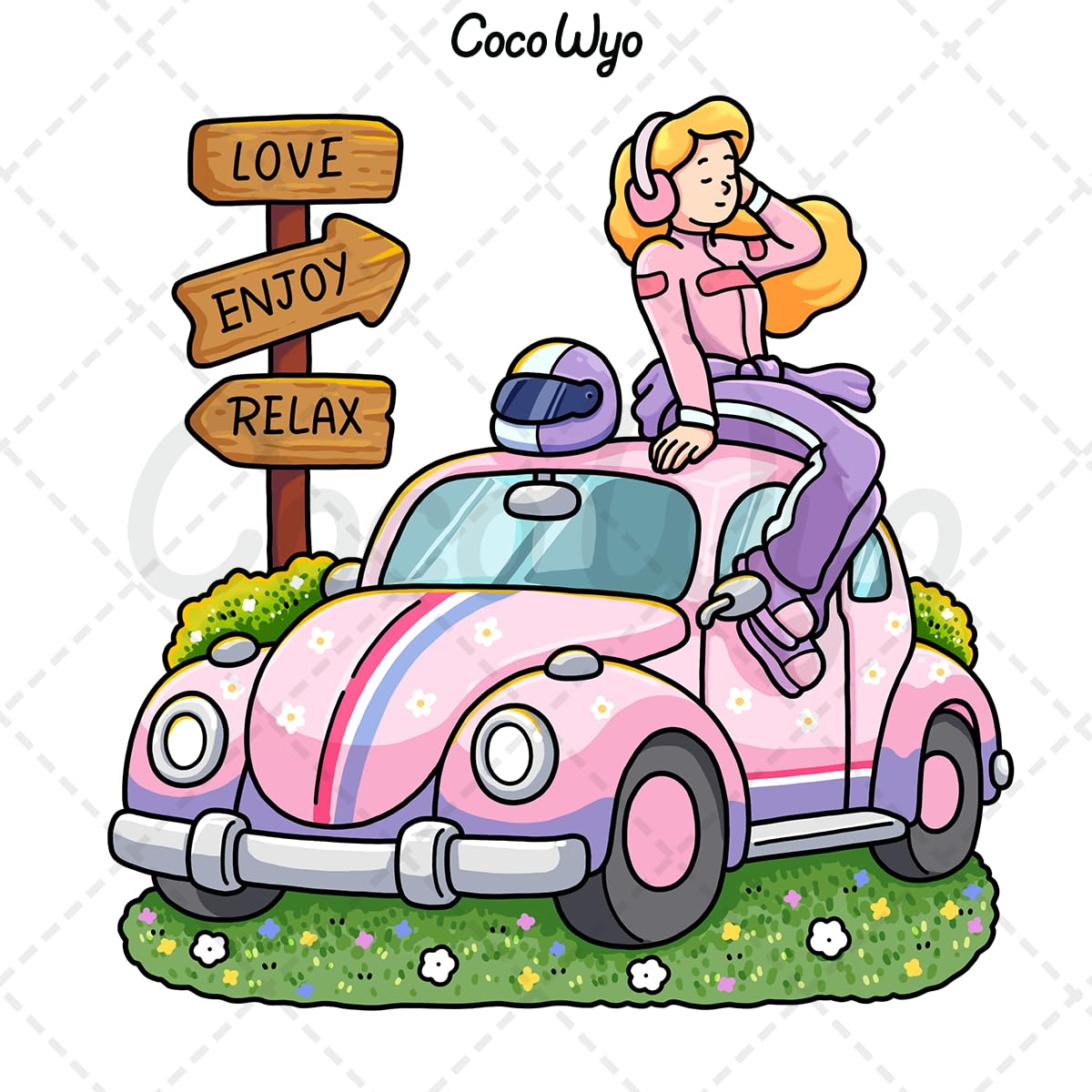 Girl Moments: Vol. 2 Coloring Book for Adults and Teens Featuring Cute Cozy Daily Activities for Relaxation image number 5