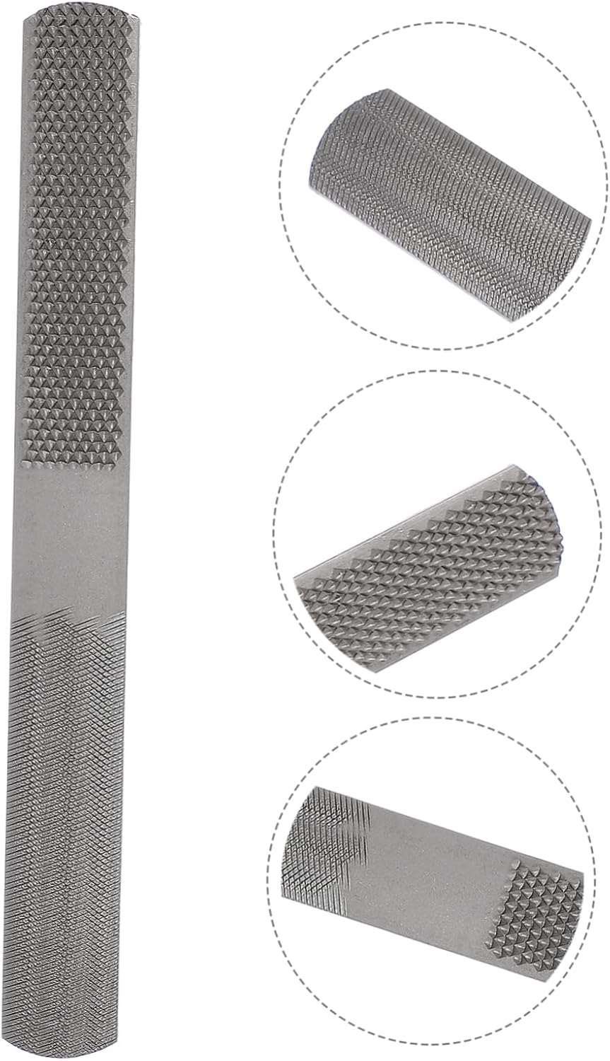 OSALADI 1Pc Wood File Durable Wood Polishing Tool for Efficient Woodworking Sturdy Rasp File Scientific Structure for Versatile Grinding Needs image number 4