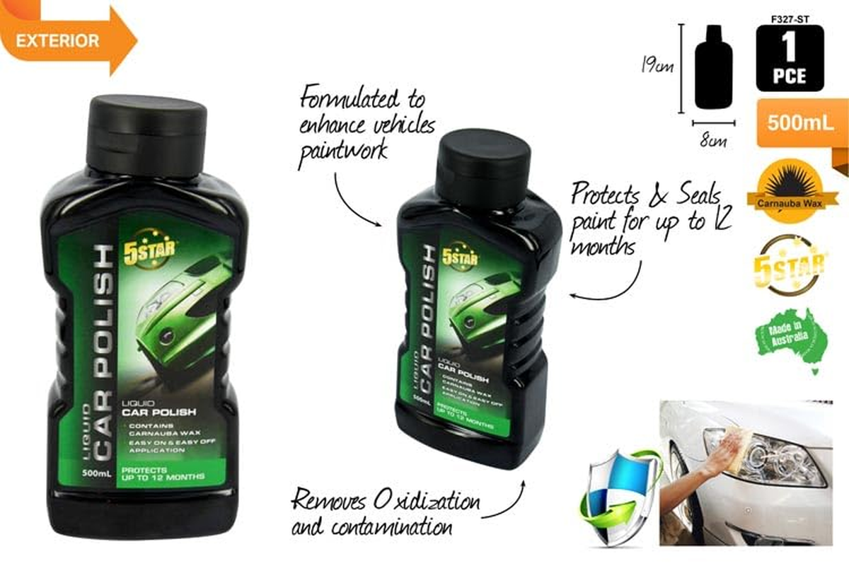 5Star Liquid Car Polish 500 Ml (Pack of 2) image number 1