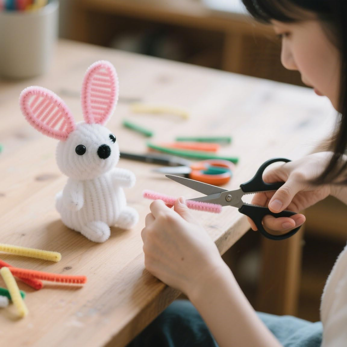 1100Pcs Pipe Cleaners, NIANAN 37 Assorted Colors Chenille Stems 12In Long Pipe Cleaners for Crafts Colored Art and Craft Supplies for DIY Art Creative Crafts Decorations