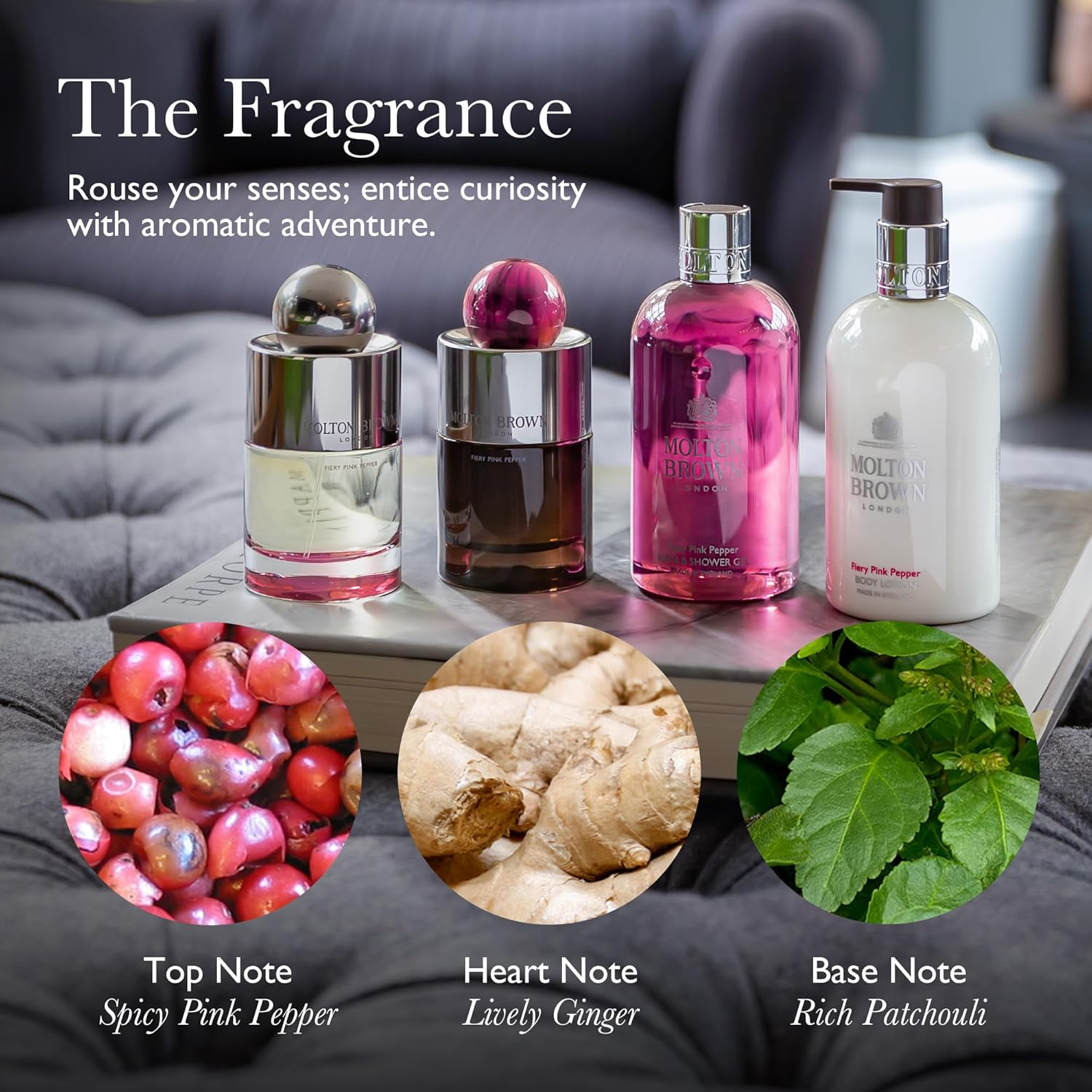 Molton Brown Fiery Pink Pepper Bath & Shower Gel 300Ml image number 2