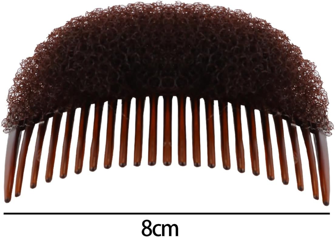 Gorise 1 Piece Brown Voluminous Styling Clip for Curly Hair Bun Maker Tool Comb Multifunctional Hair Accessory for Instant Hair Styling and Volume Enhancement image number 4