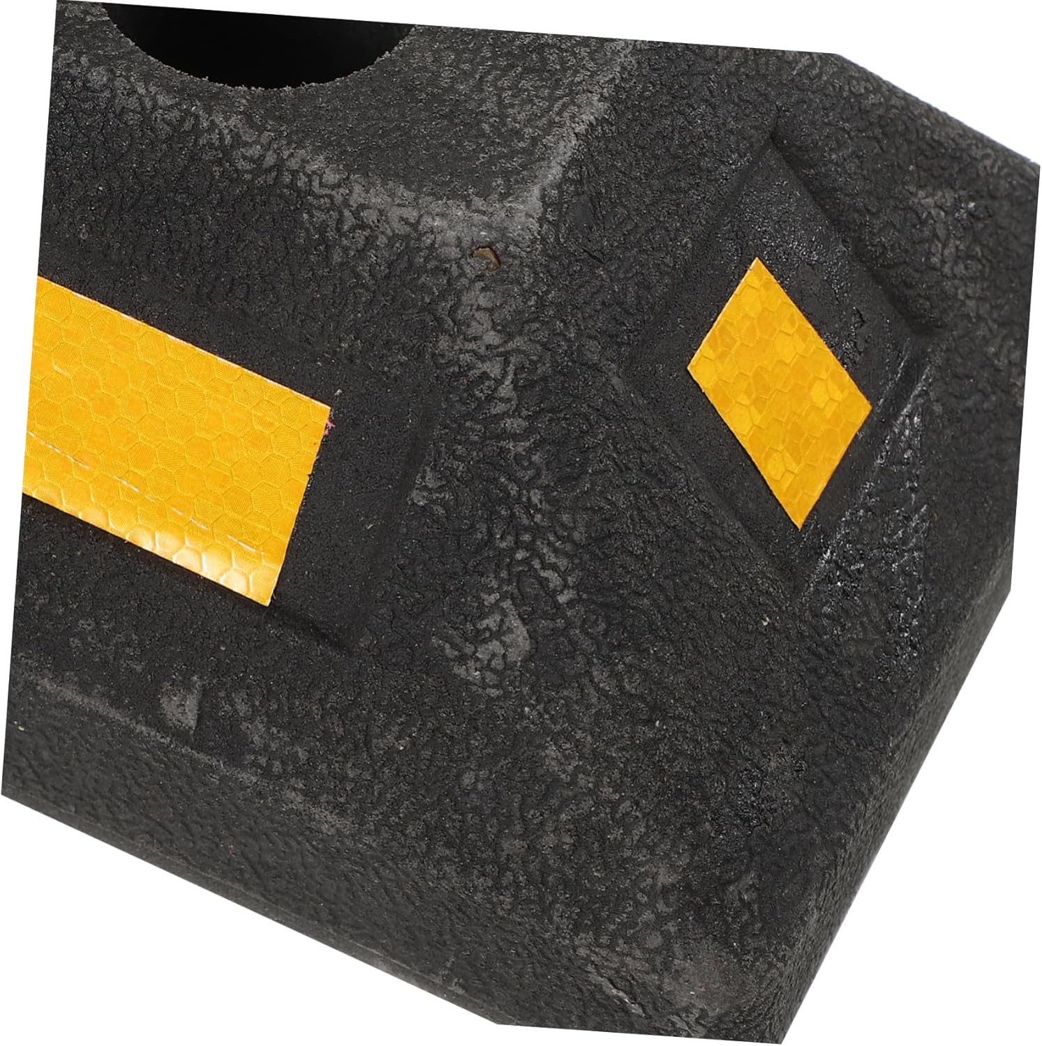 Rubber Wheel Chock Garage Car Stopper for Parking Space Limiter Wear-Resistant Vehicle Wheel Stopper Preventing Rollback Easy Install for Cars Rv Trailers image number 2