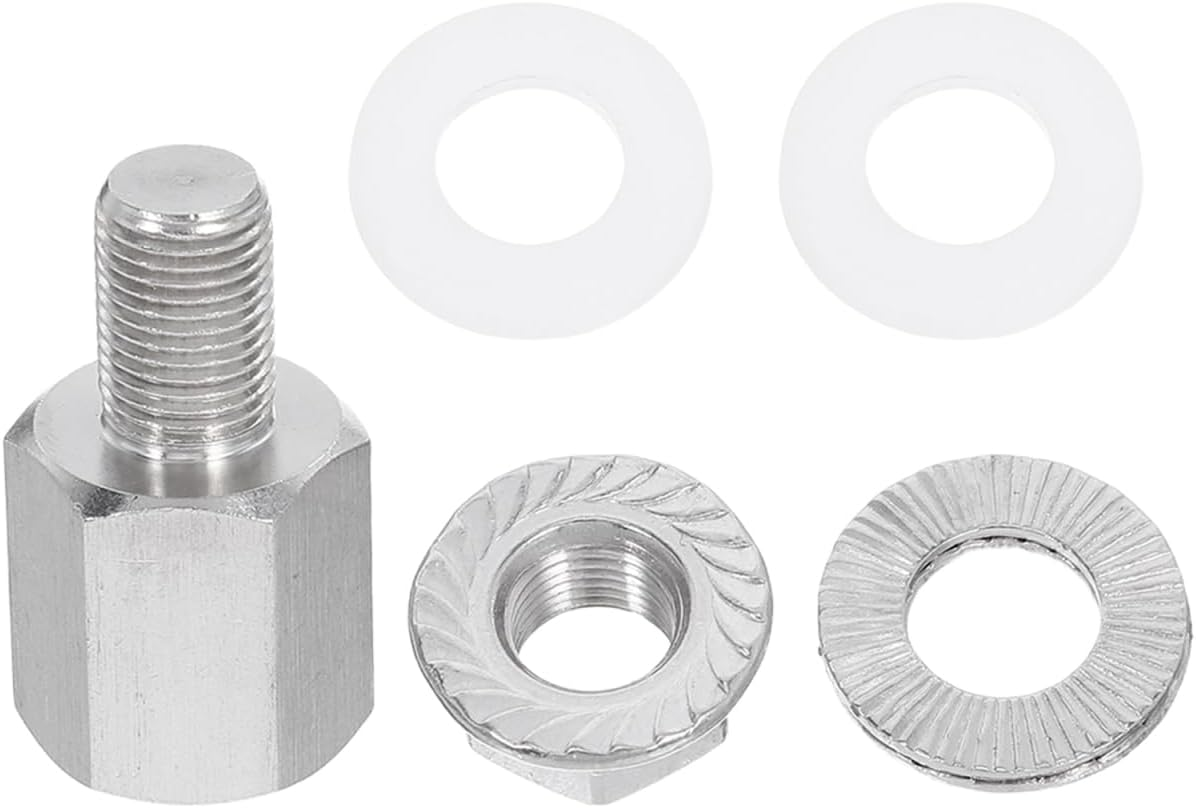 POPETPOP Bike Trailer Hitch Coupler Bicycle Trailer Attachment Adapter Heavy-Duty Extension Screw for Family Outdoor Pets Boy Girl image number 6