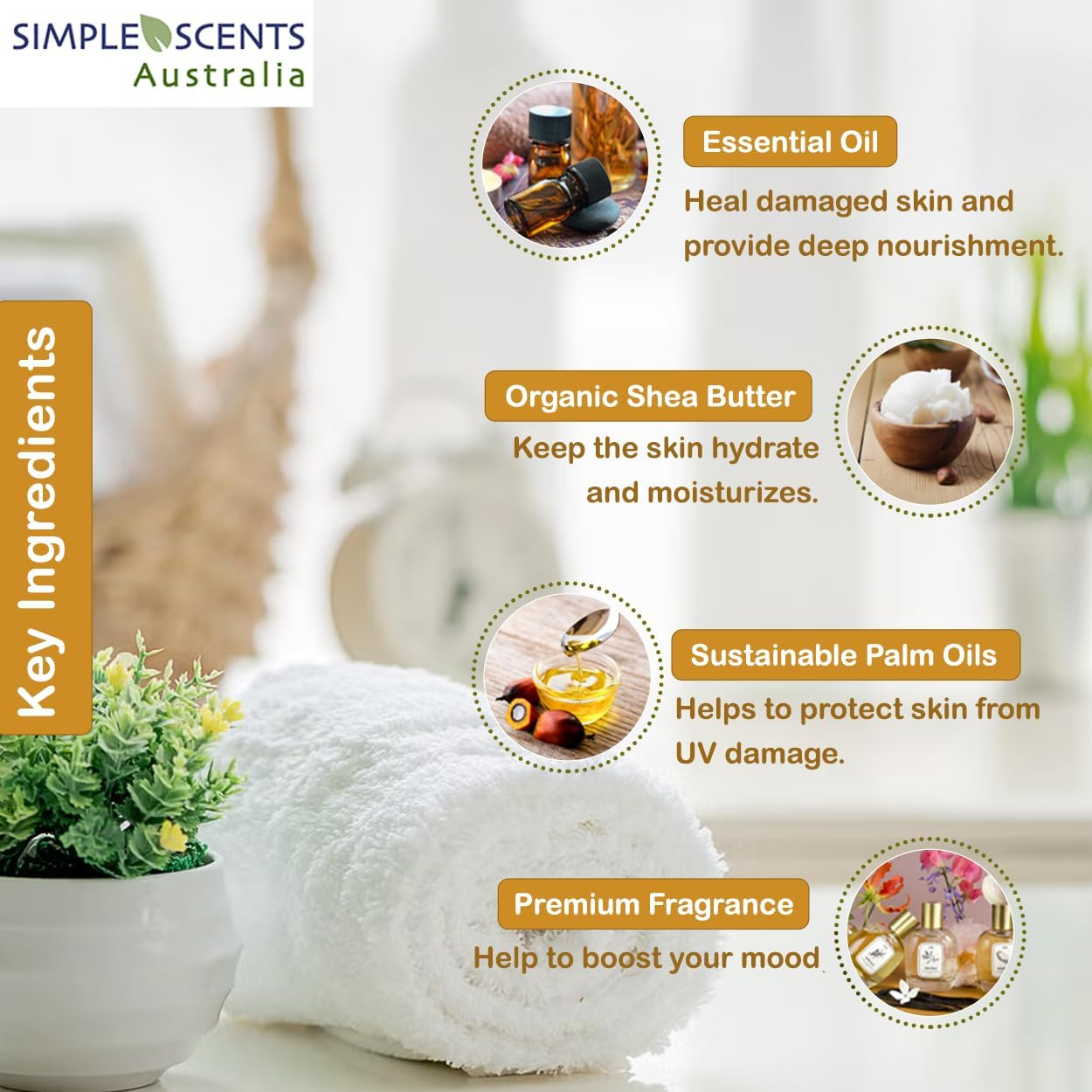 Australian Natural Soap - Manuka Honey (12 Bars), Enriched with Shea Butter, Triple-Milled (Twice), Creamy & Rich Lather image number 3