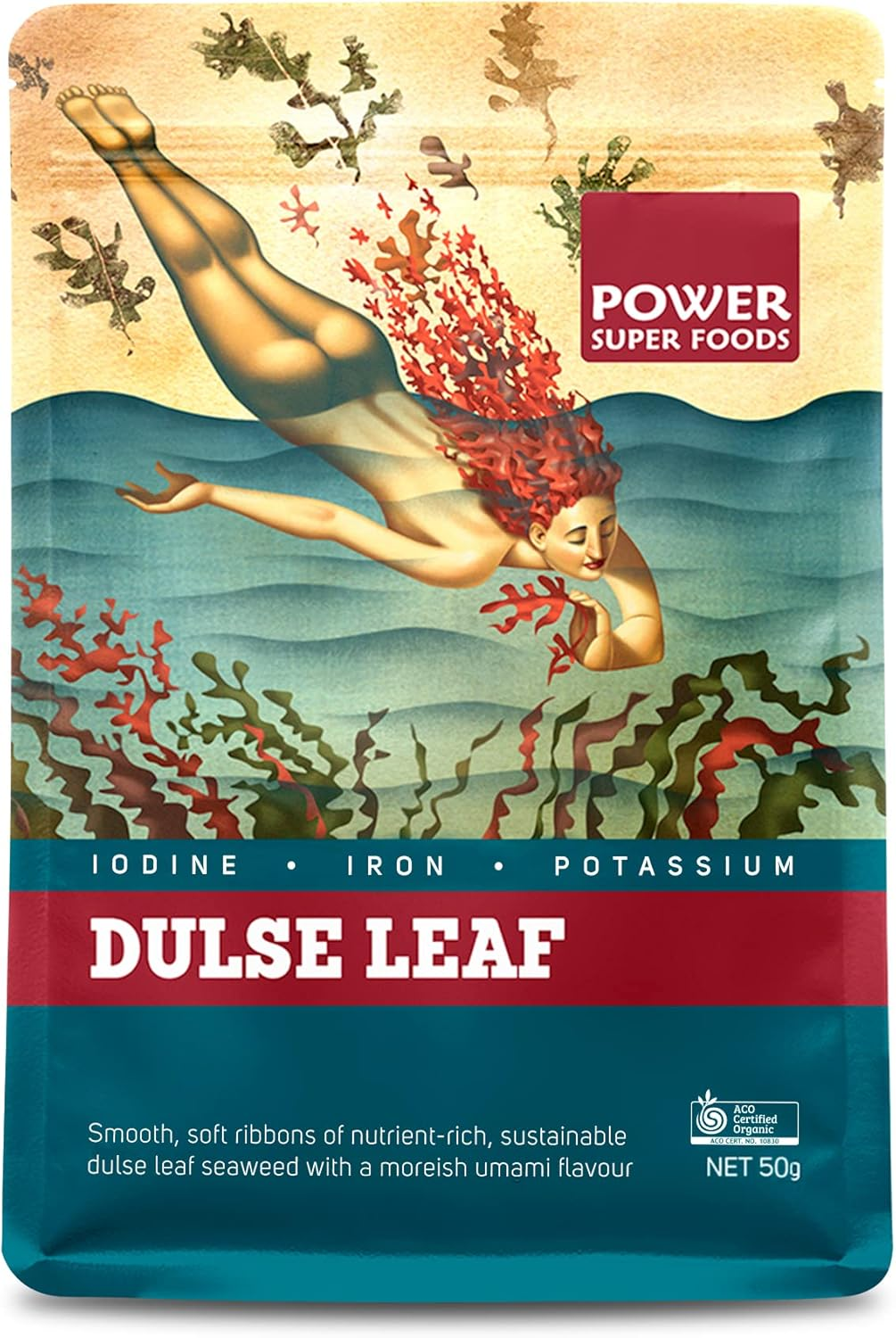 Power Super Foods Organic Dulse Leaf 50G