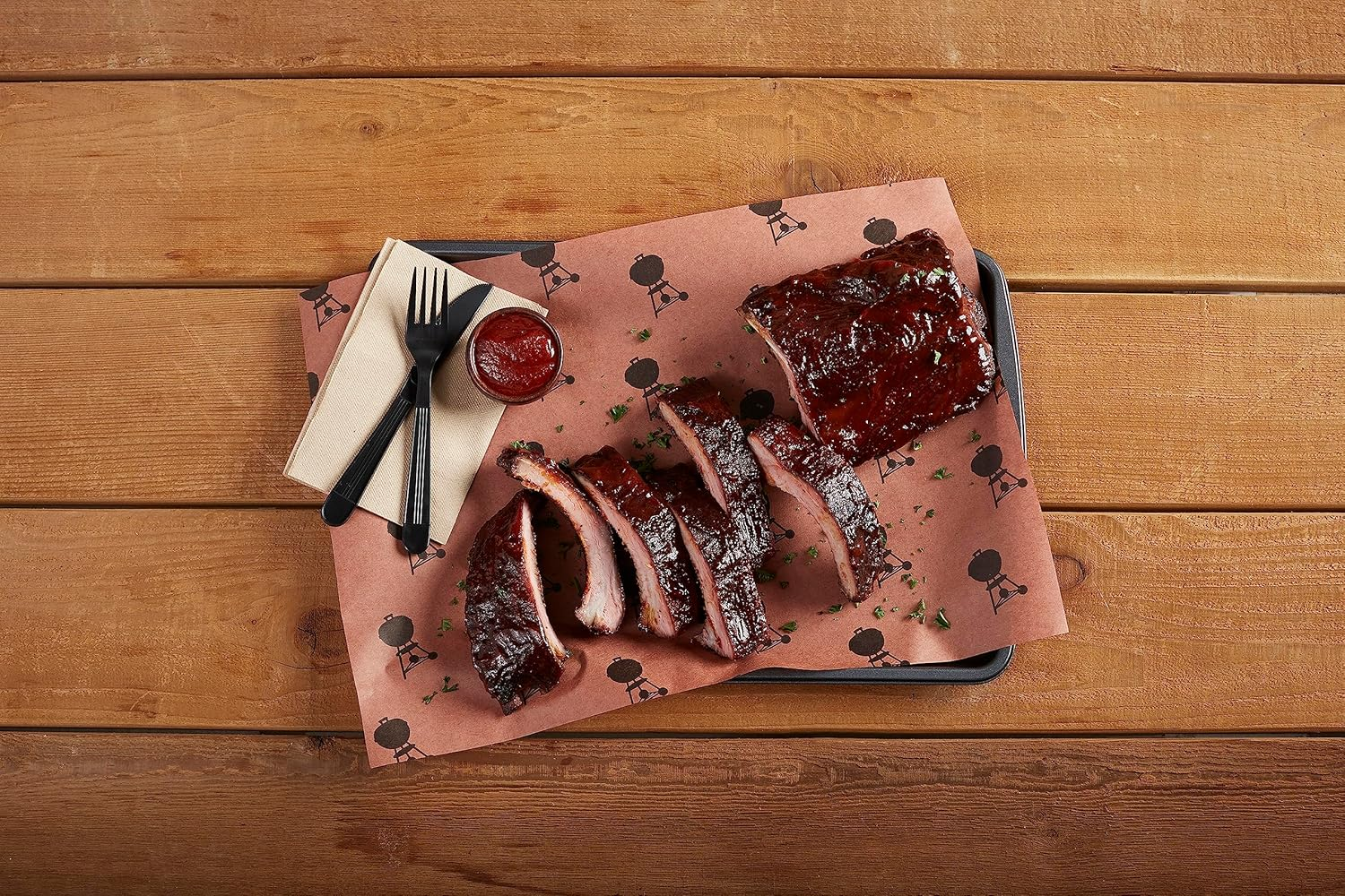 Weber Silicone Barbecue BBQ Smoking Gloves image number 1