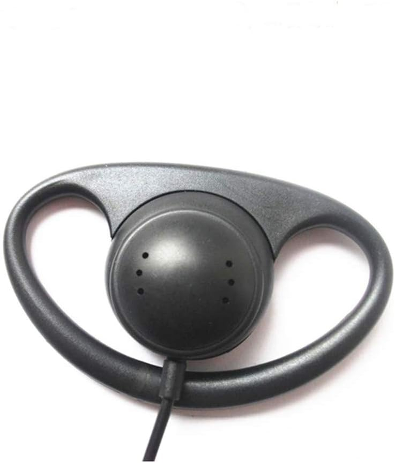 LINHUIPAD Single Side Earphone D Shape Earpiece Headset Listen Only 3.5Mm Hook Earbud Simultaneous Interpretation Headphone (50 Pack) image number 4