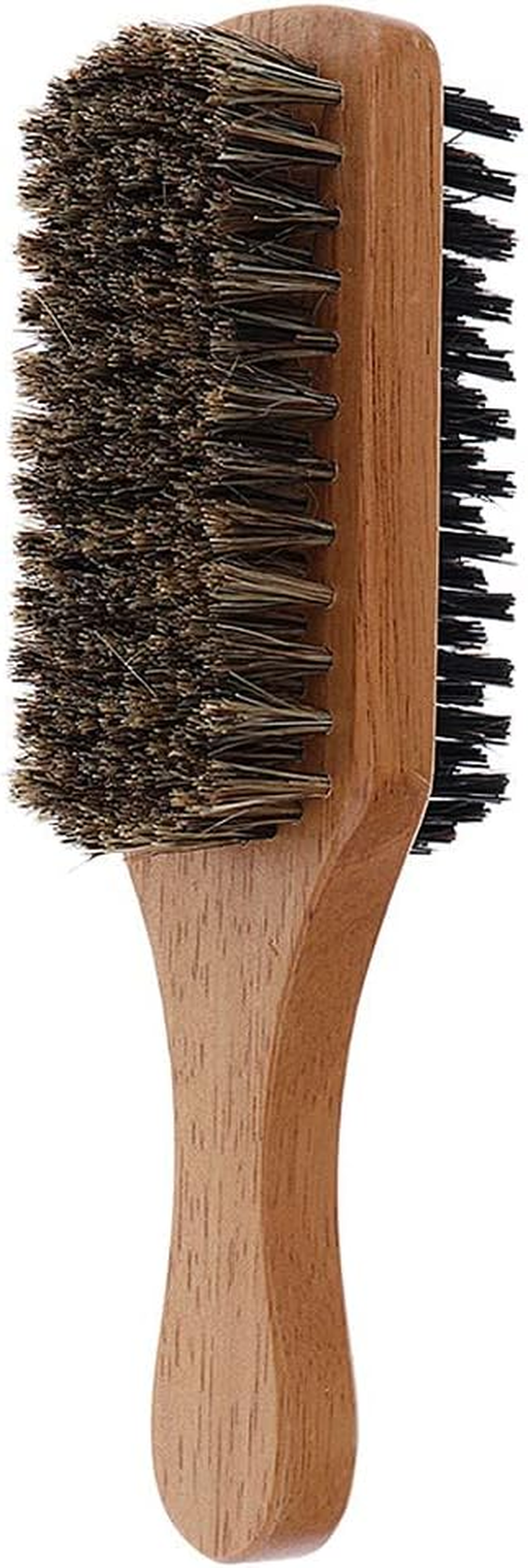 Blesiya Mens Boar Bristle Hair Brush - Natural Wooden Wave Brush for Male - Styling Beard Hairbrush for Fine,Thin,Short,Long,Thick,Curly,Wavy Hair and More - as Described, B